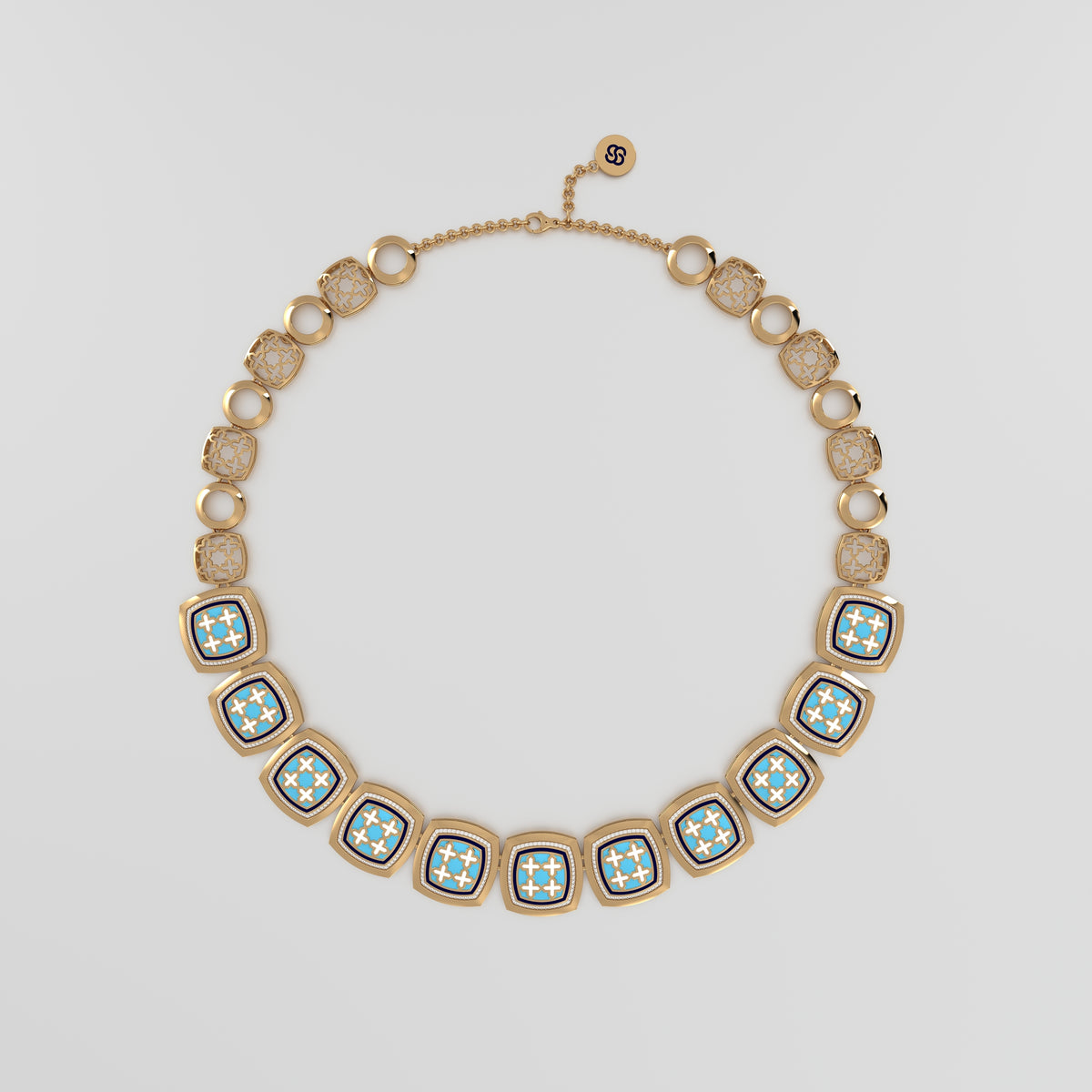 #Pattern & Color_Moroccan Zellij Skyblue