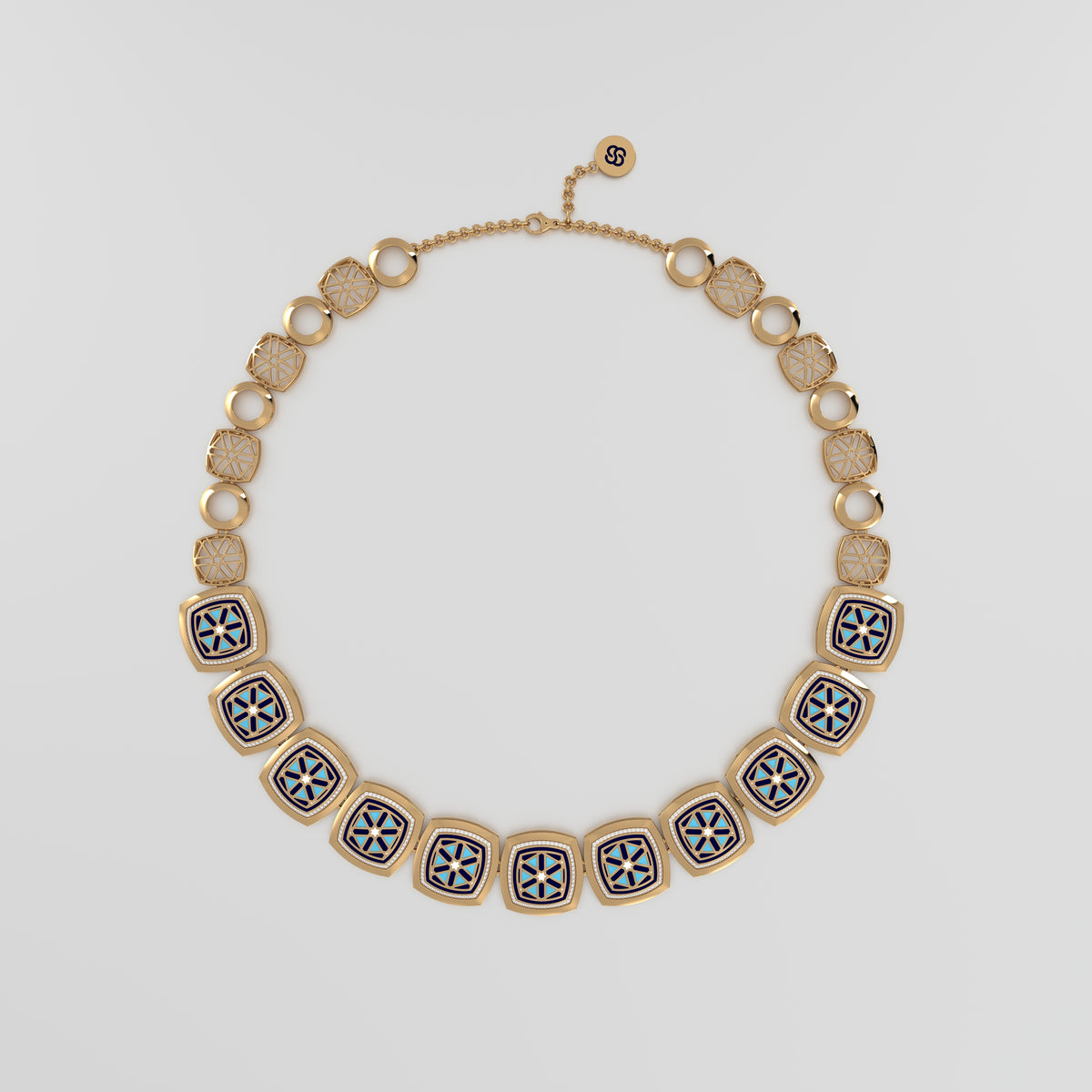 #Pattern & Color_Persian Girih Skyblue