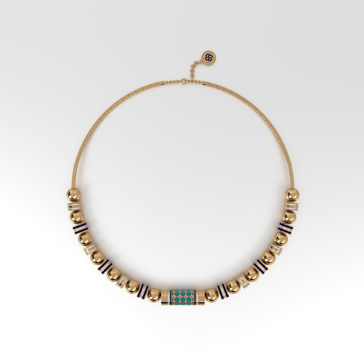 #Pattern & Color_Turkish Tessellation Pastel Turquoise