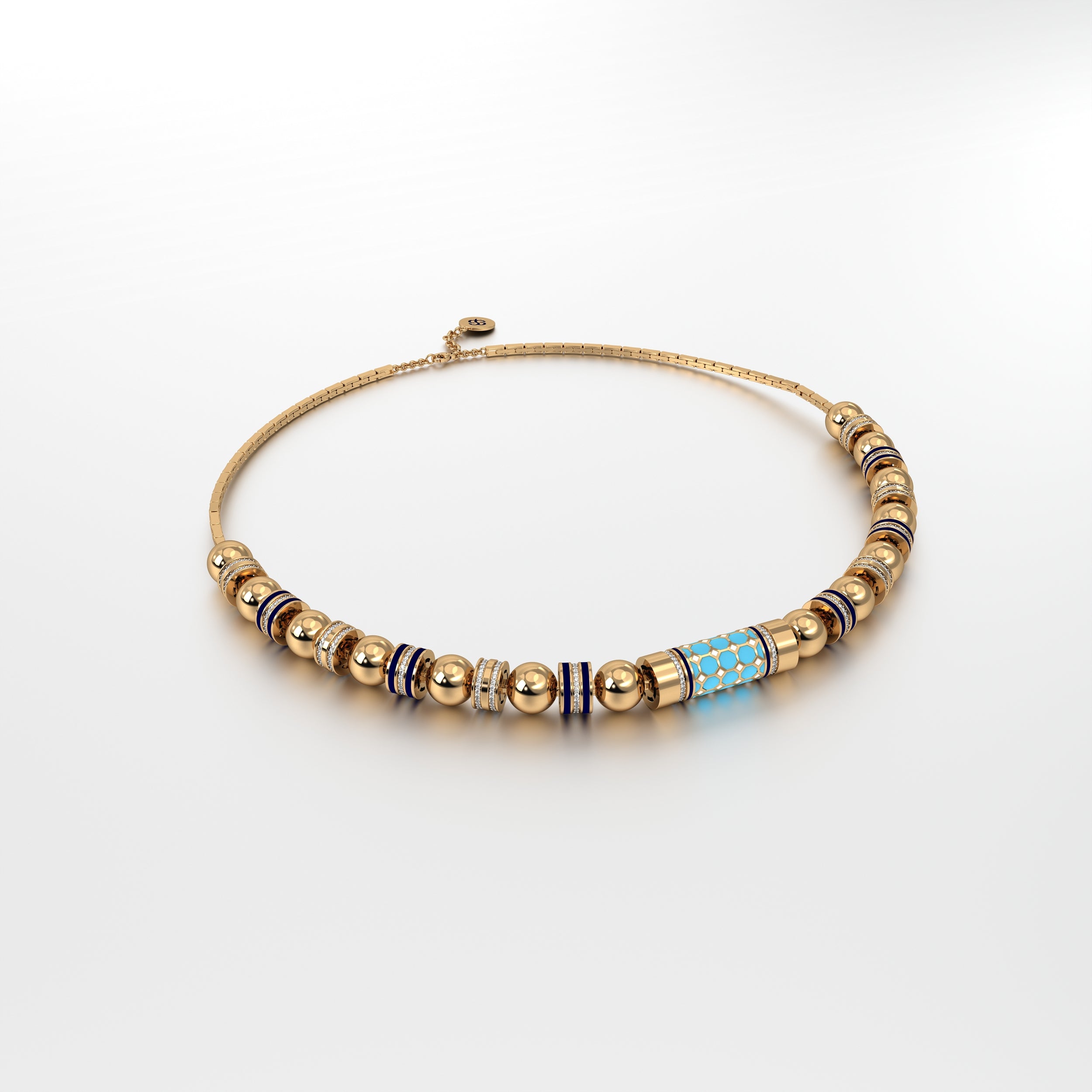 #Pattern & Color_Turkish Tessellation Skyblue