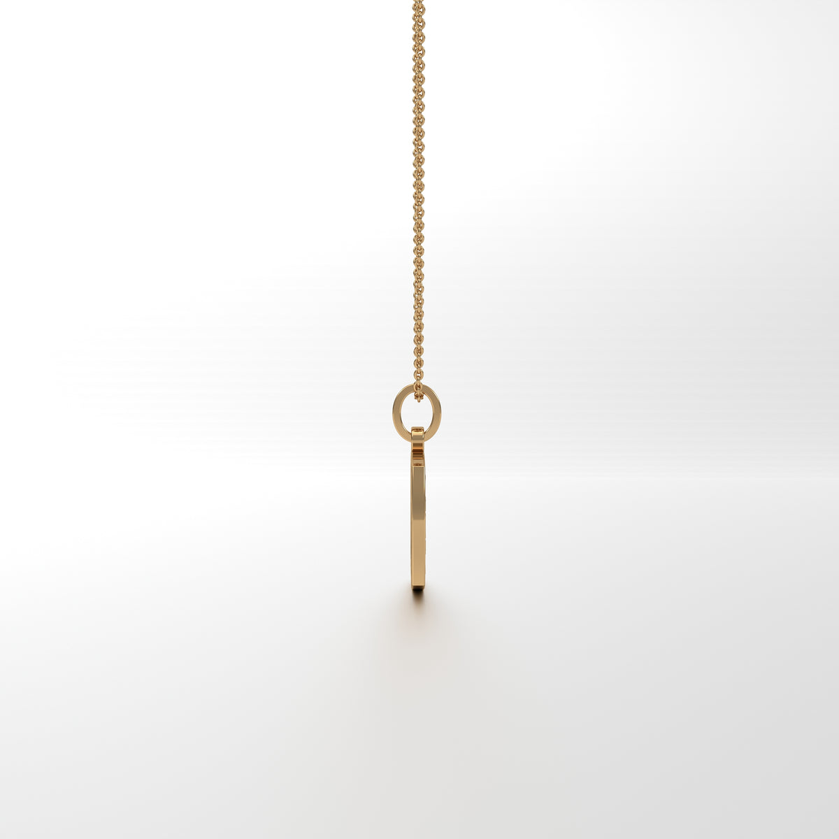Abeer Cushion Filigree Coin Pendant
