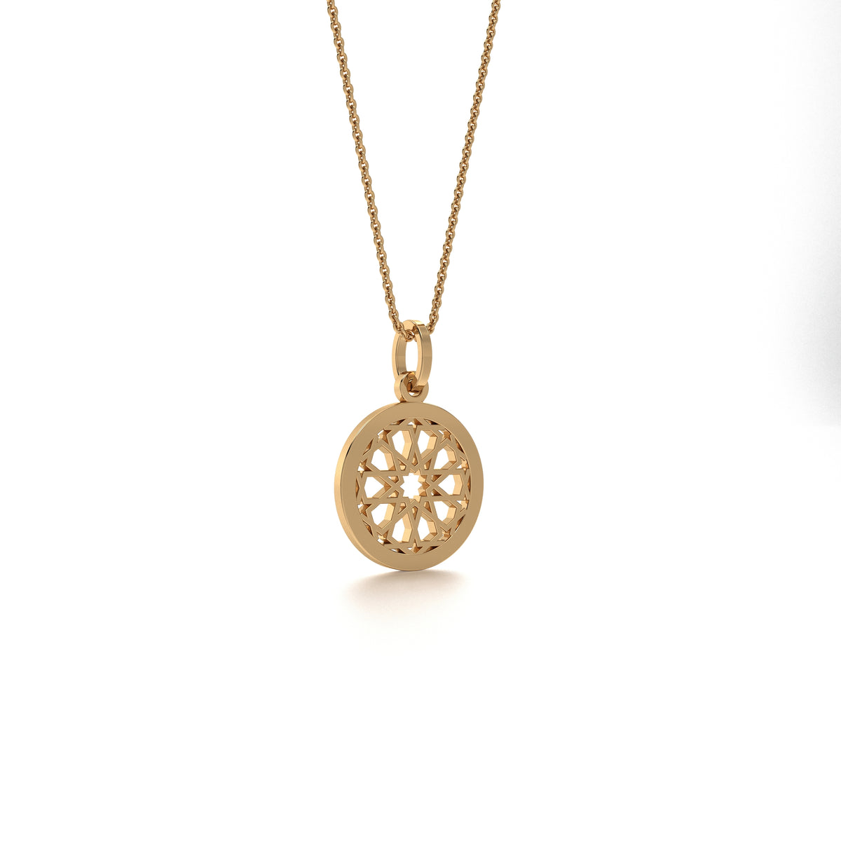 #Pattern & Color_Arabesque Rosette Gold