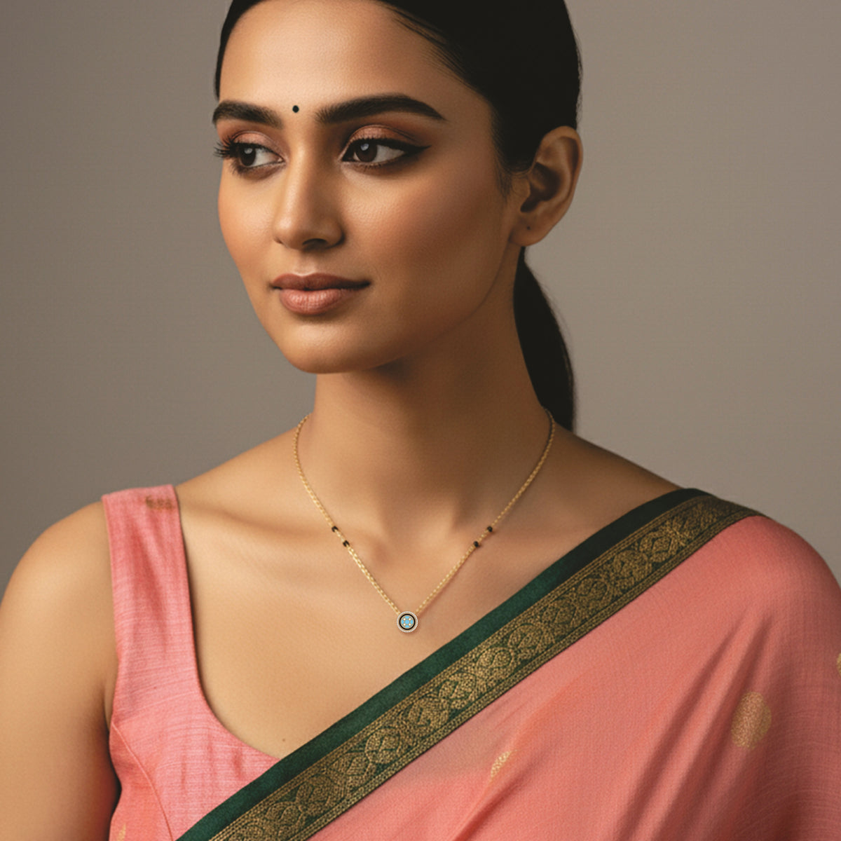 OMAIRA Divinity Mangalsutra Medium