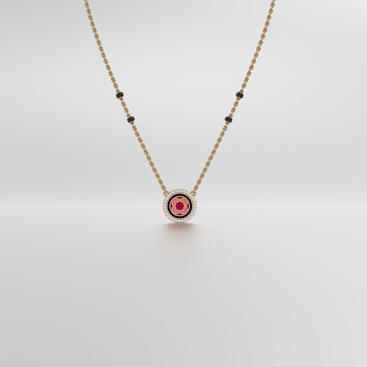 #Pattern & Color_Moroccan Zellij Cardinal Red