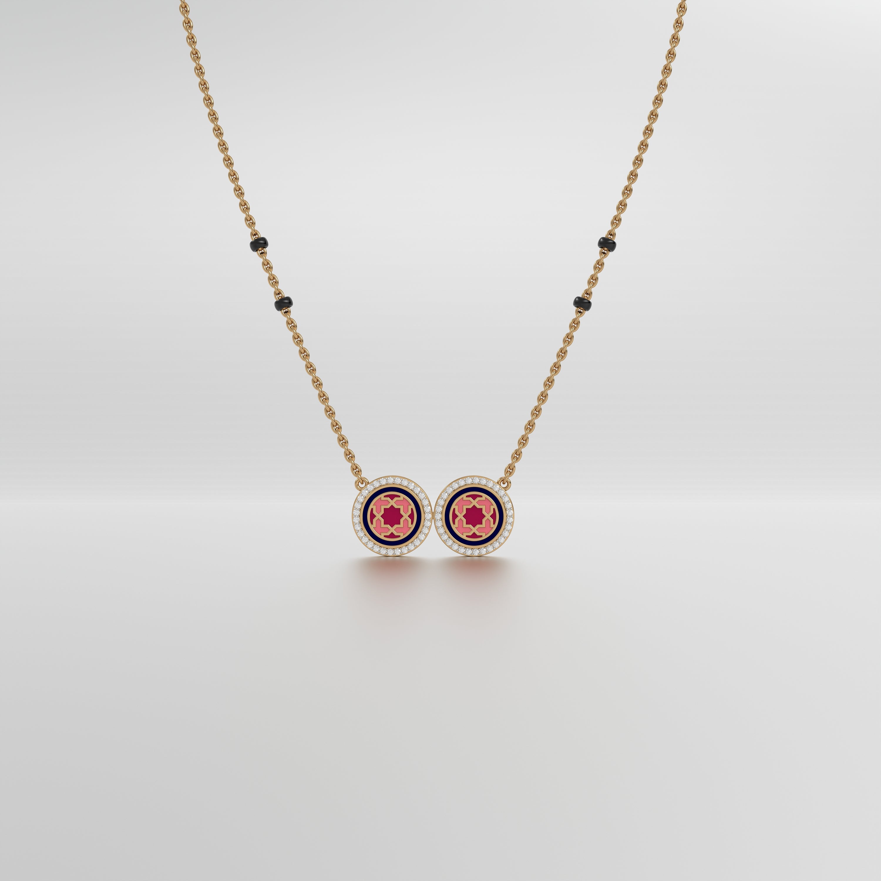 #Pattern & Color_Moroccan Zellij Cardinal Red