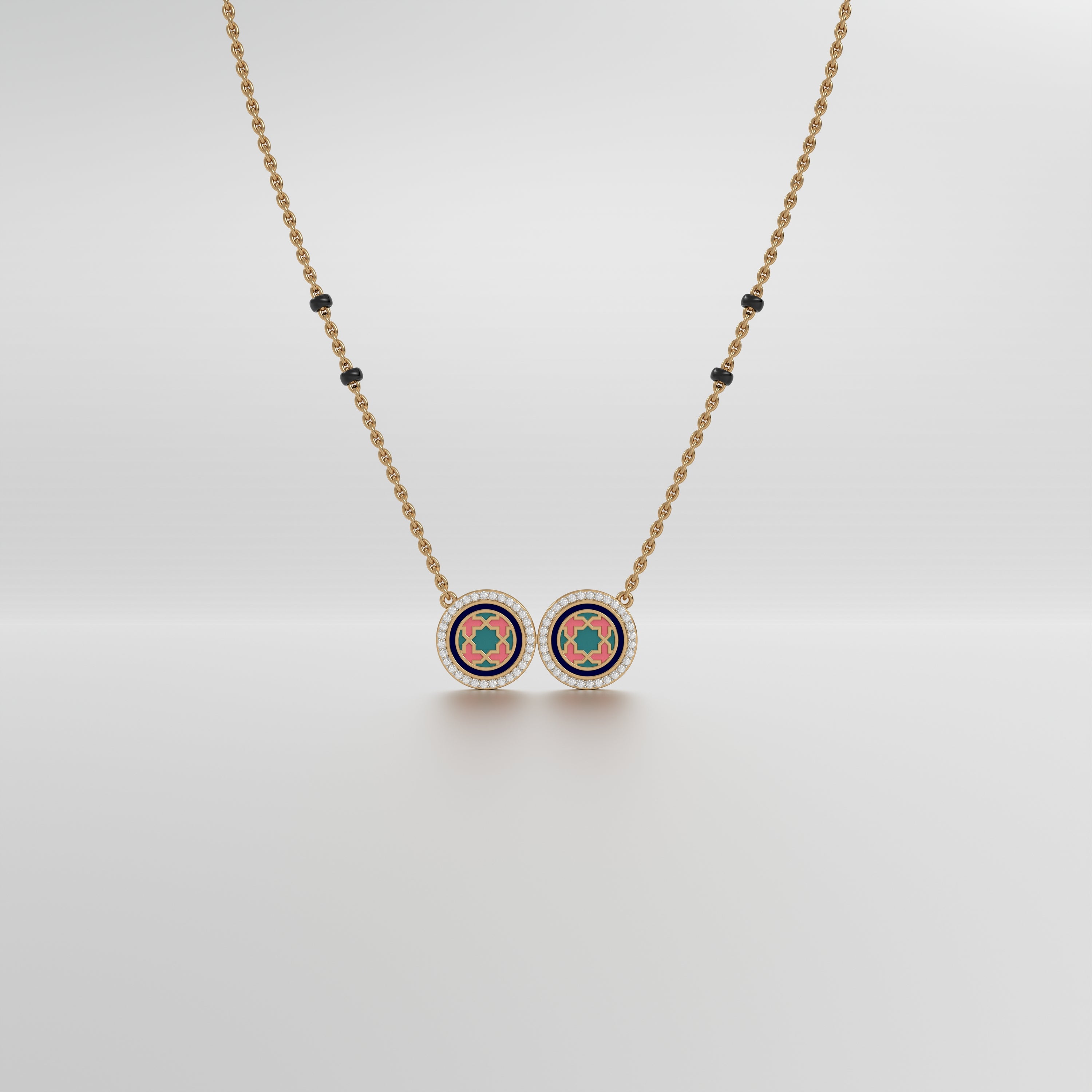 #Pattern & Color_Moroccan Zellij Pastel Turquoise