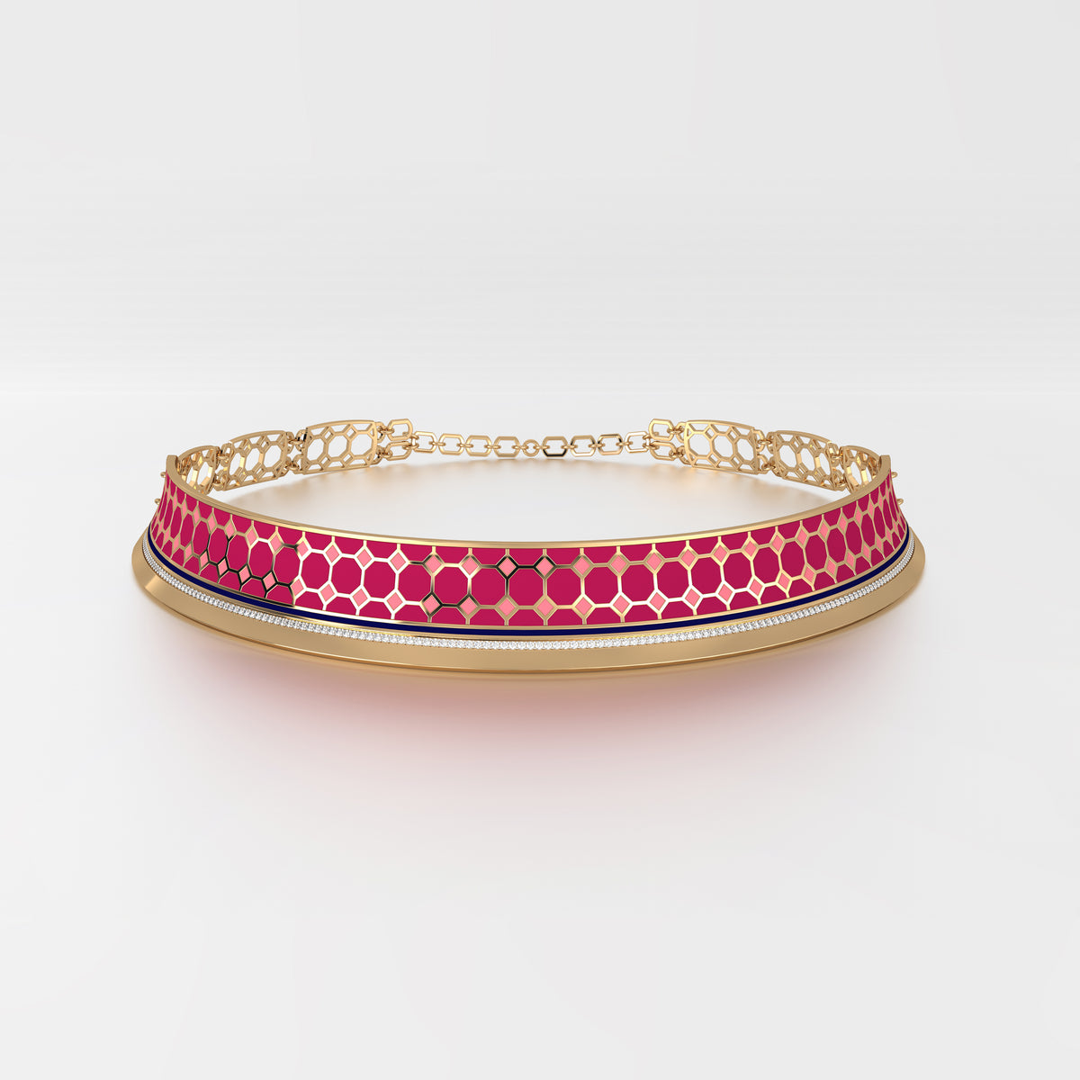 #Pattern & Color_Turkish Tessellation Cardinal Red