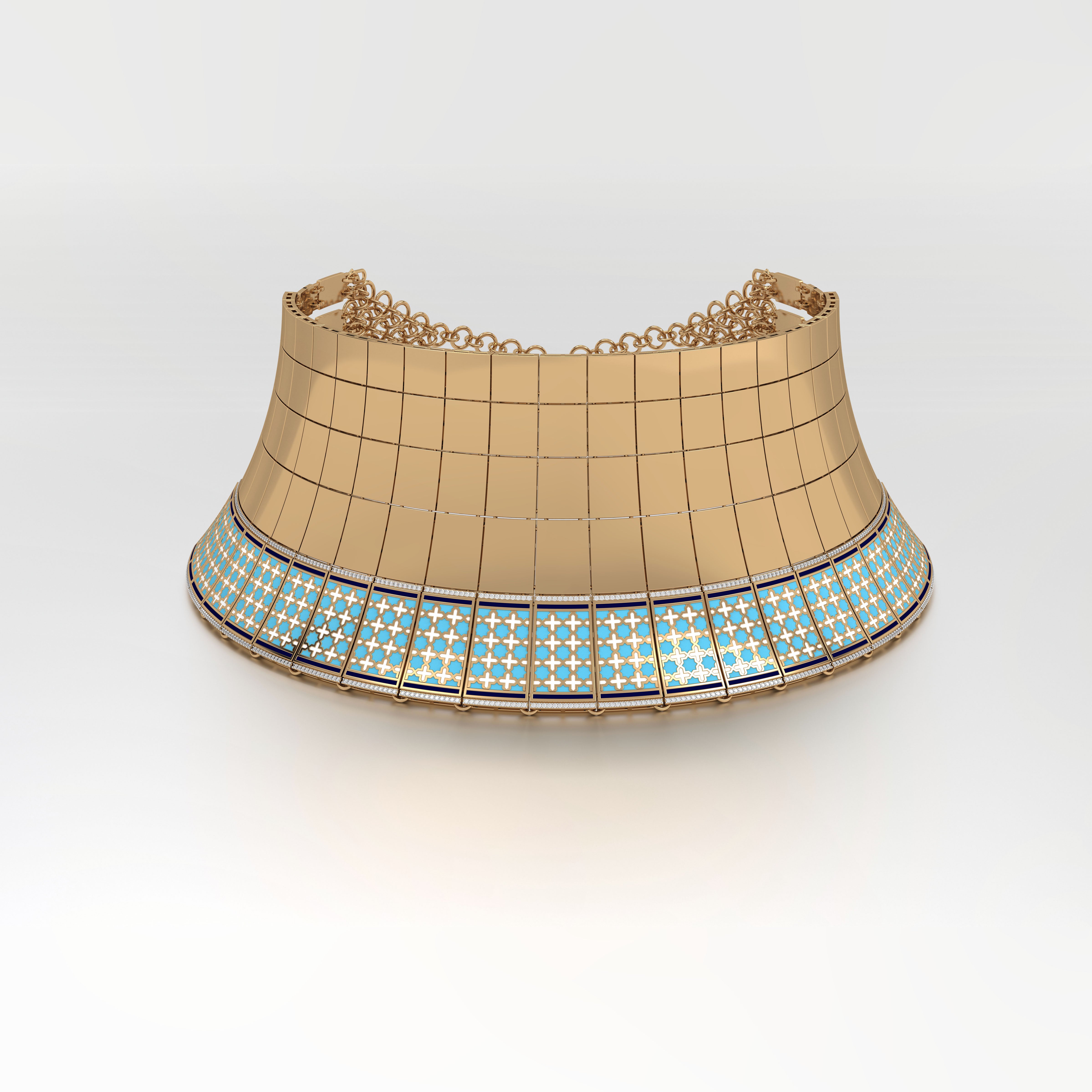 #Pattern & Color_moroccan zellij skyblue