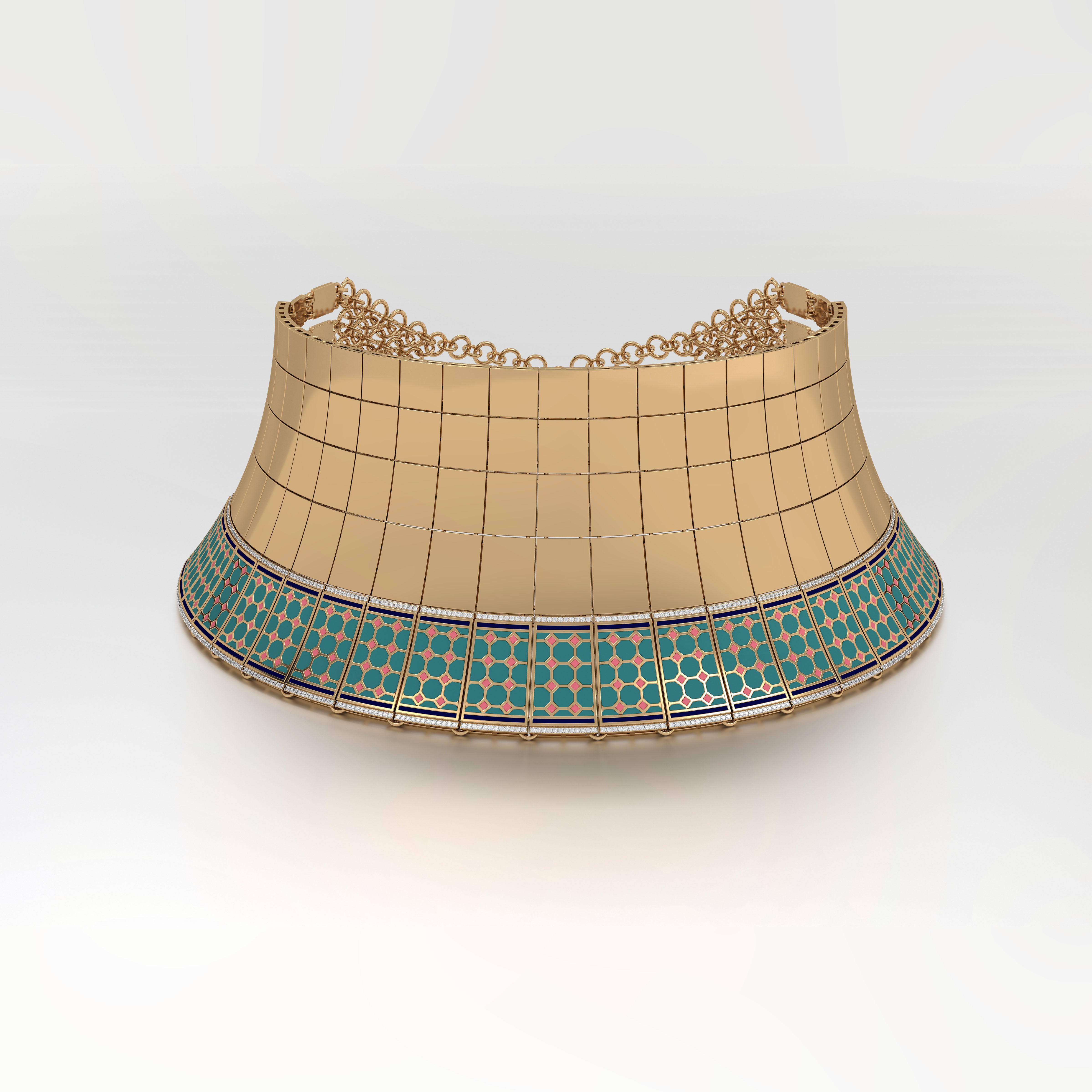 #Pattern & Color_Turkish Tessellation Pastel Turquoise