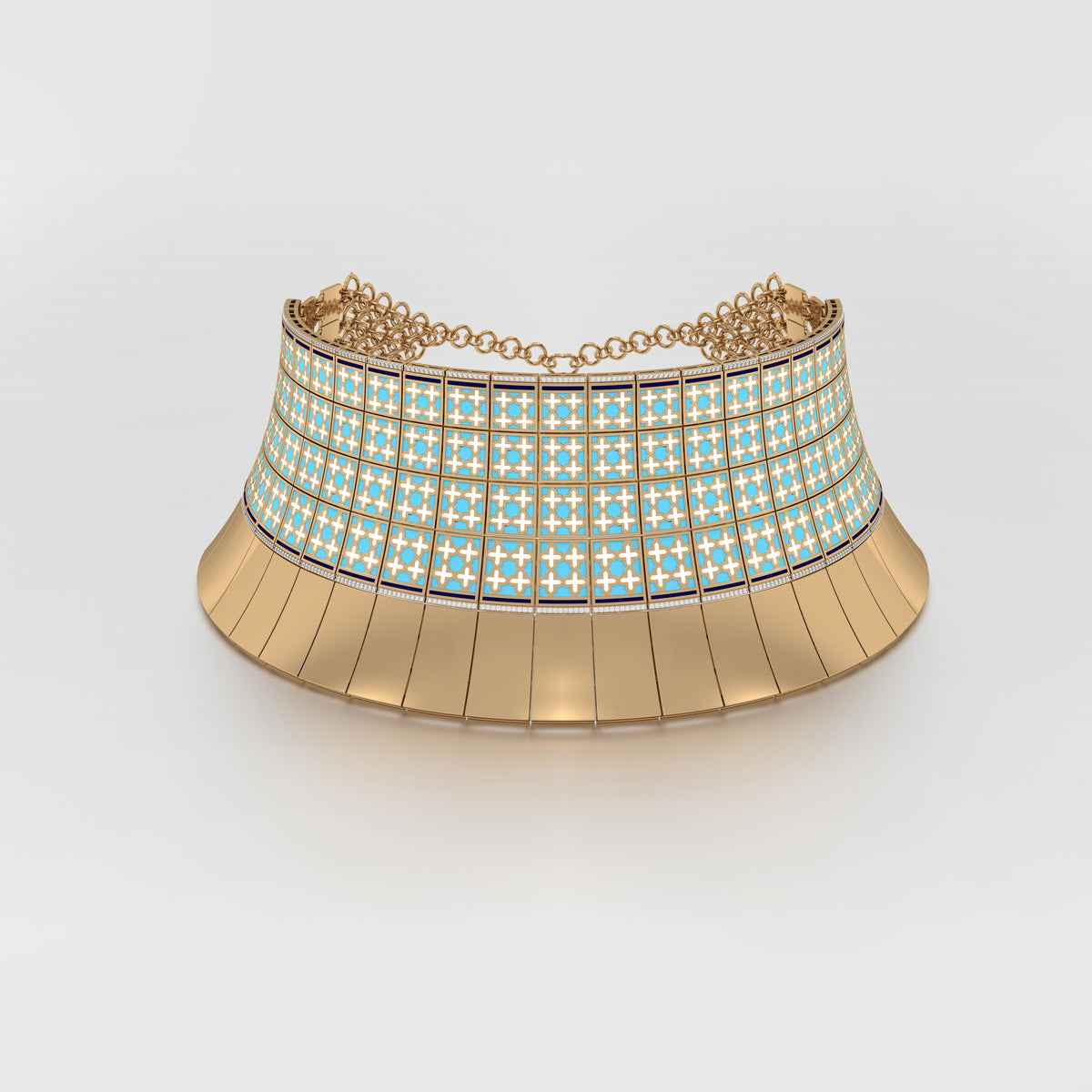 #Pattern & Color_moroccan zellij skyblue