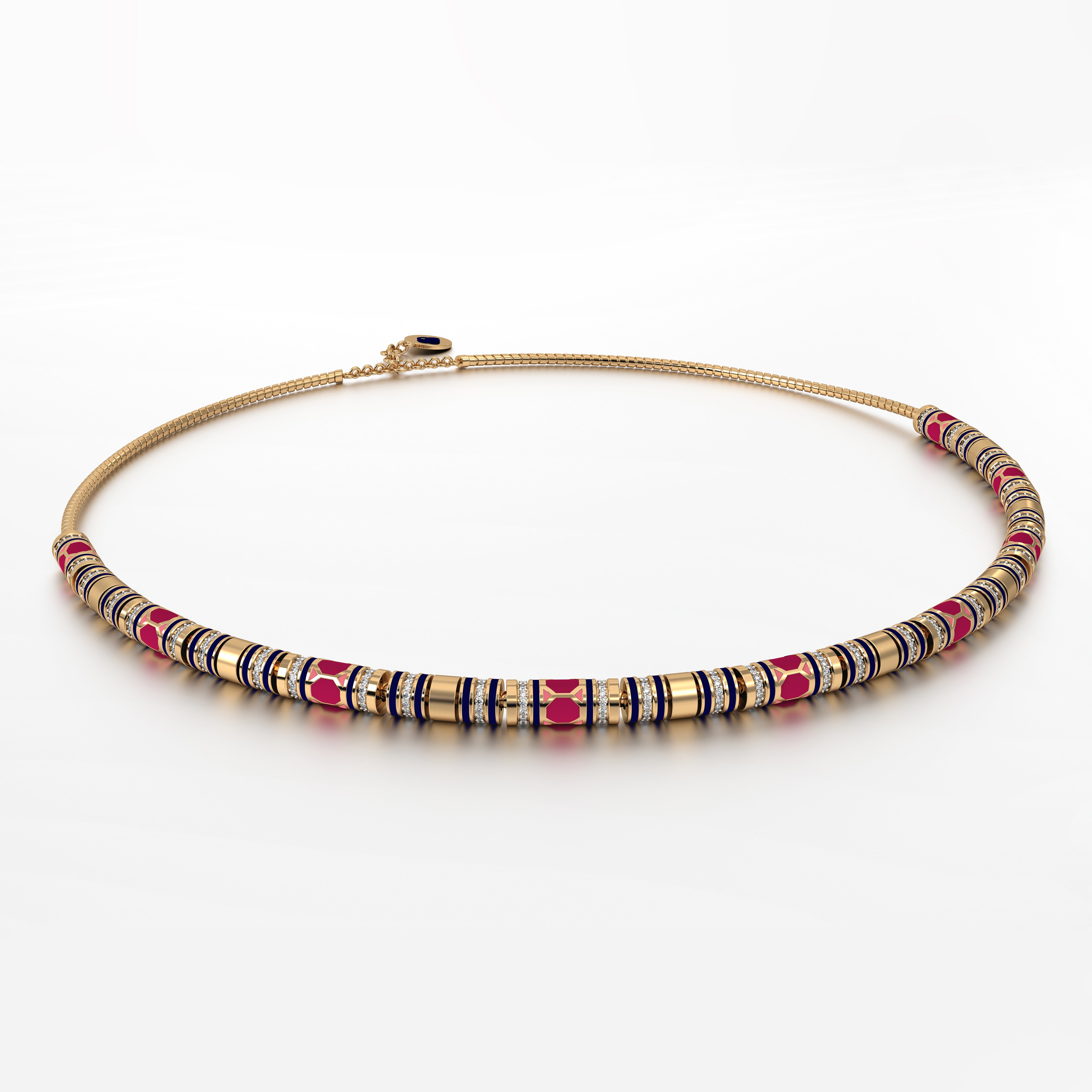 #Pattern & Color_Turkish Tessellation Cardinal Red