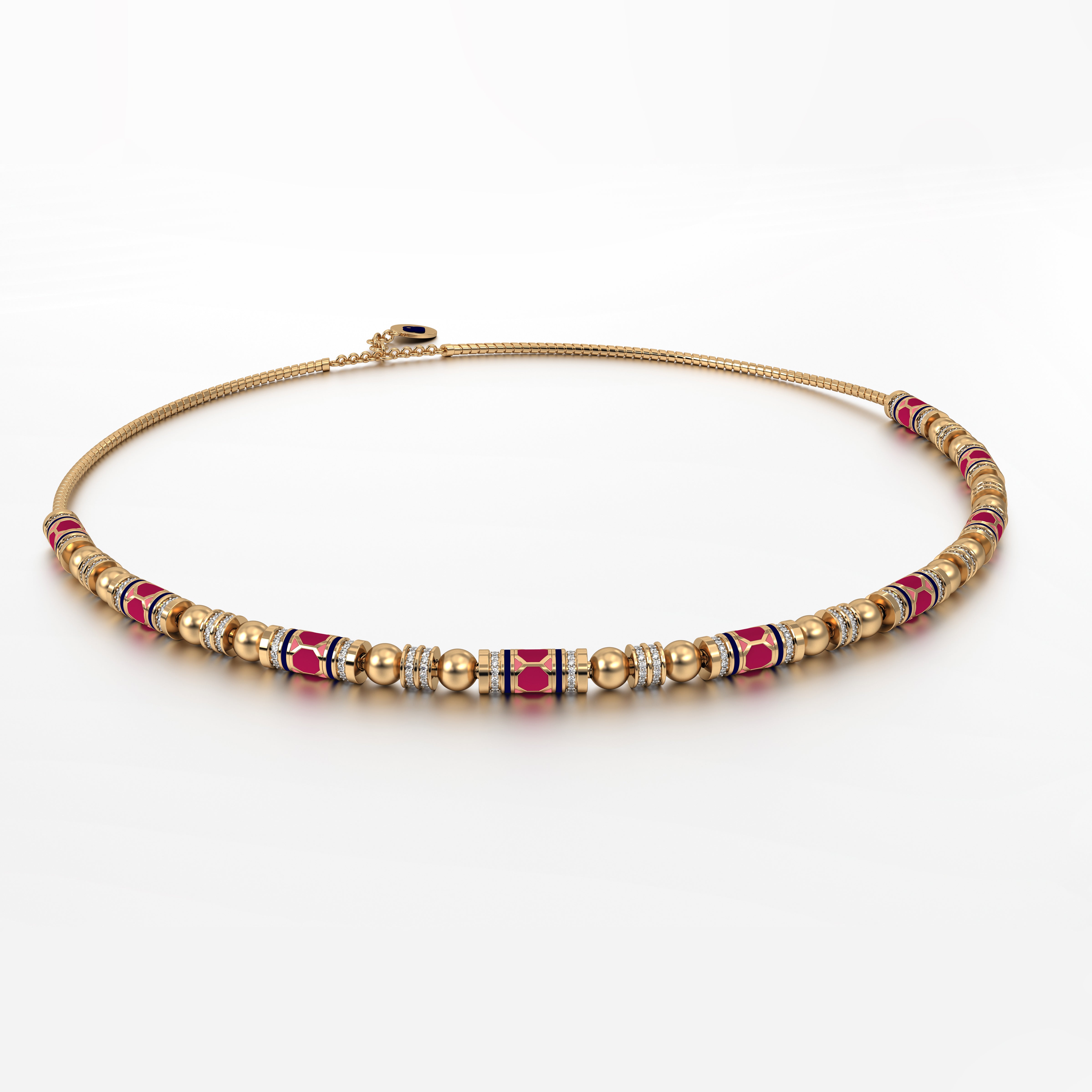 #Pattern & Color_Turkish Tessellation Cardinal Red