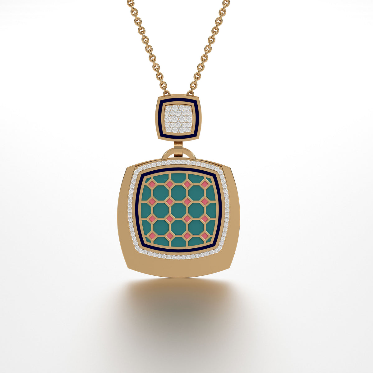 #Pattern & Color_Turkish Tessellation Pastel Turquoise
