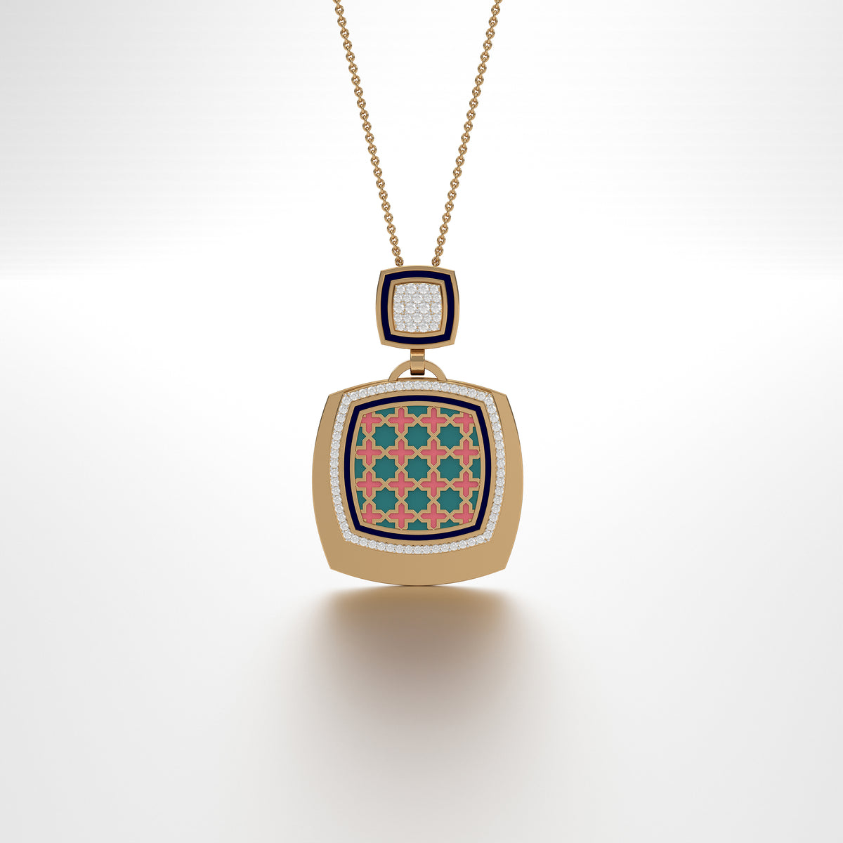 #Pattern & Color_Moroccan Zellij Pastel Turquoise