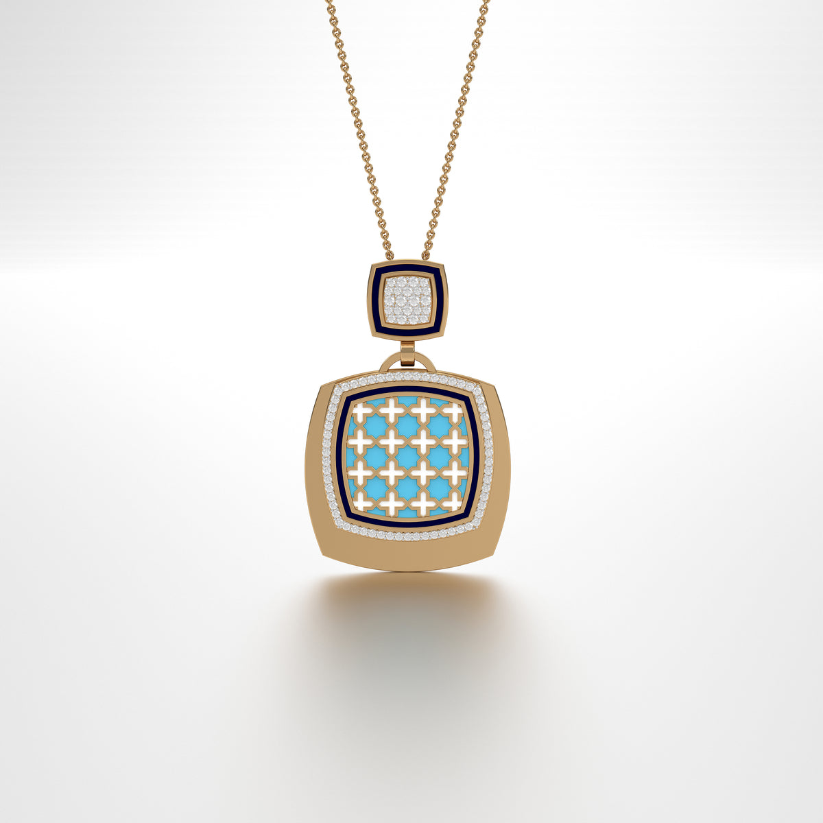 #Pattern & Color_moroccan zellij skyblue