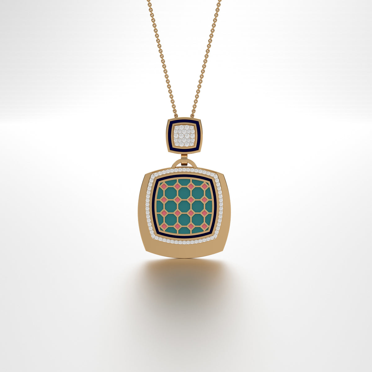 #Pattern & Color_Turkish Tessellation Pastel Turquoise