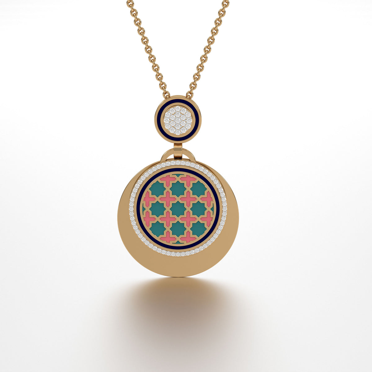 #Pattern & Color_Moroccan Zellij Pastel Turquoise