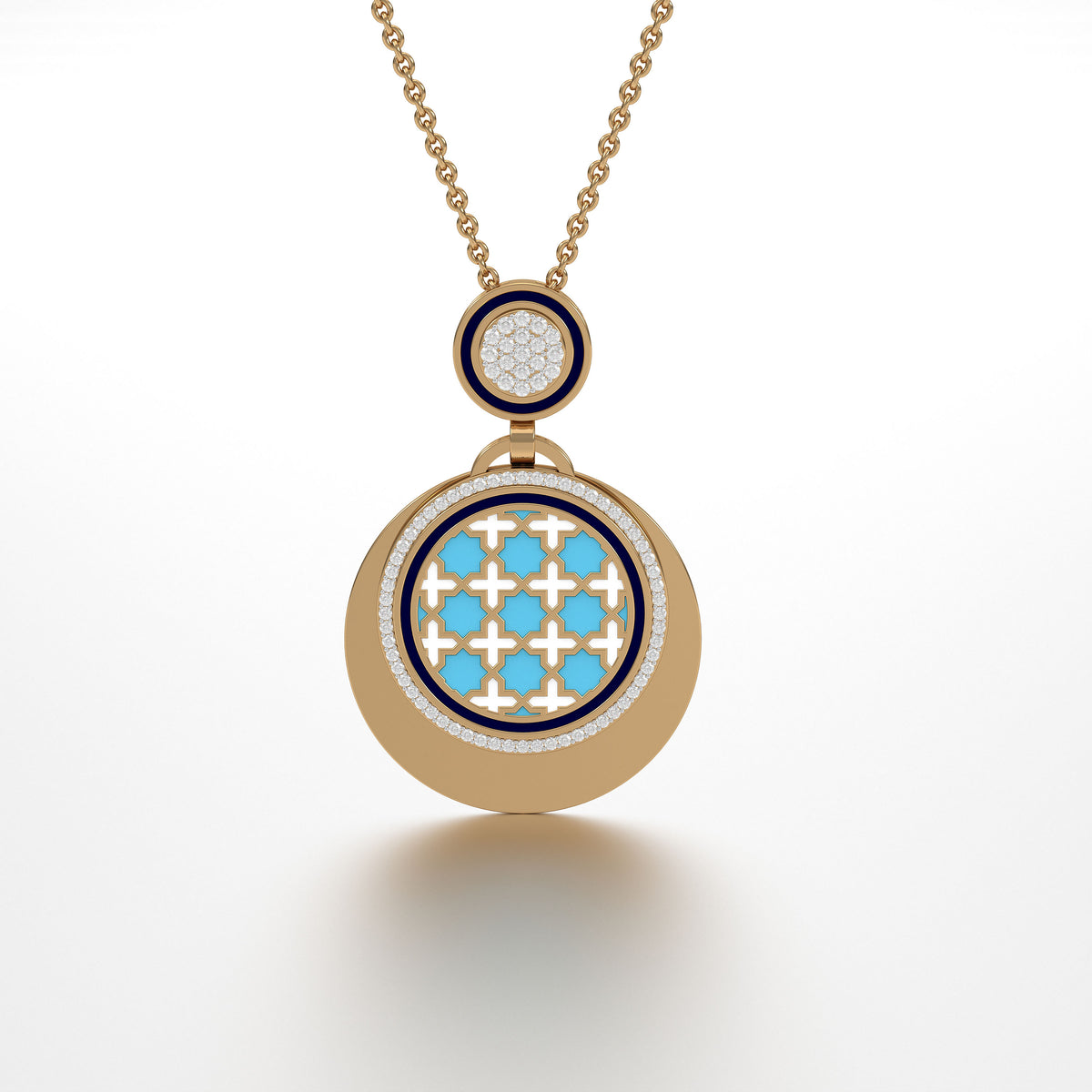 #Pattern & Color_moroccan zellij skyblue