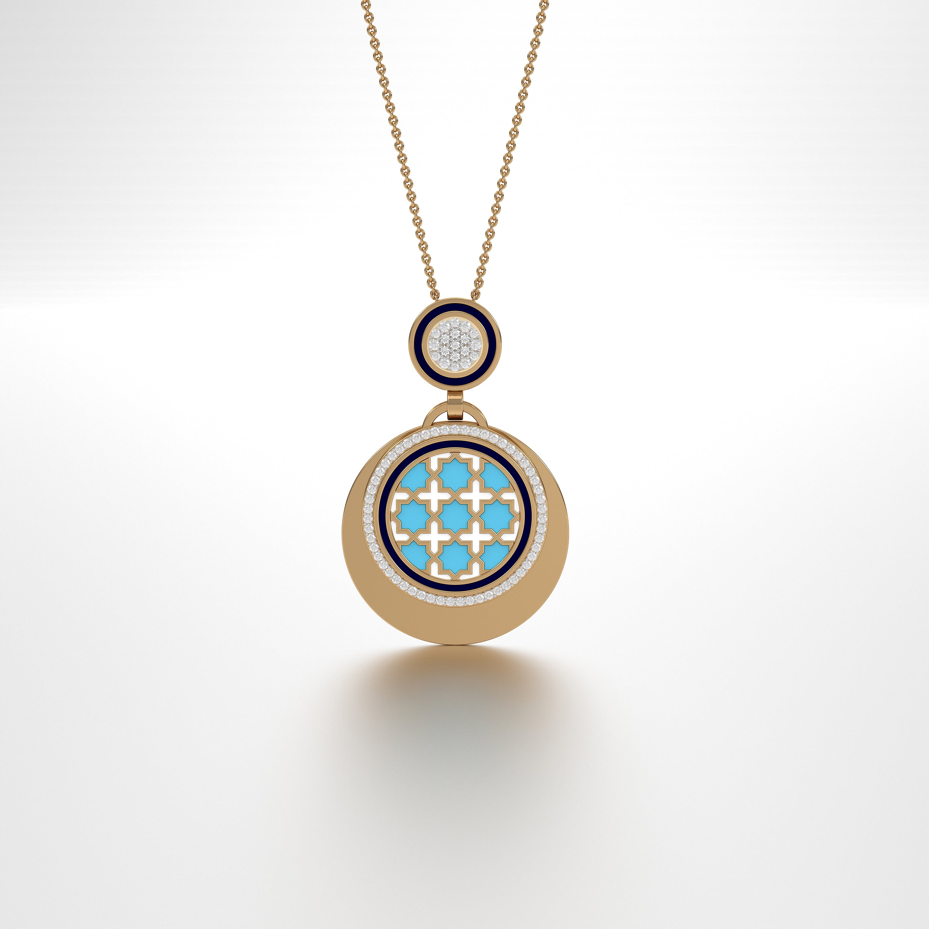 #Pattern & Color_moroccan zellij skyblue