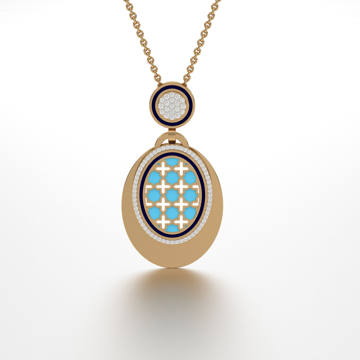#Pattern & Color_moroccan zellij skyblue