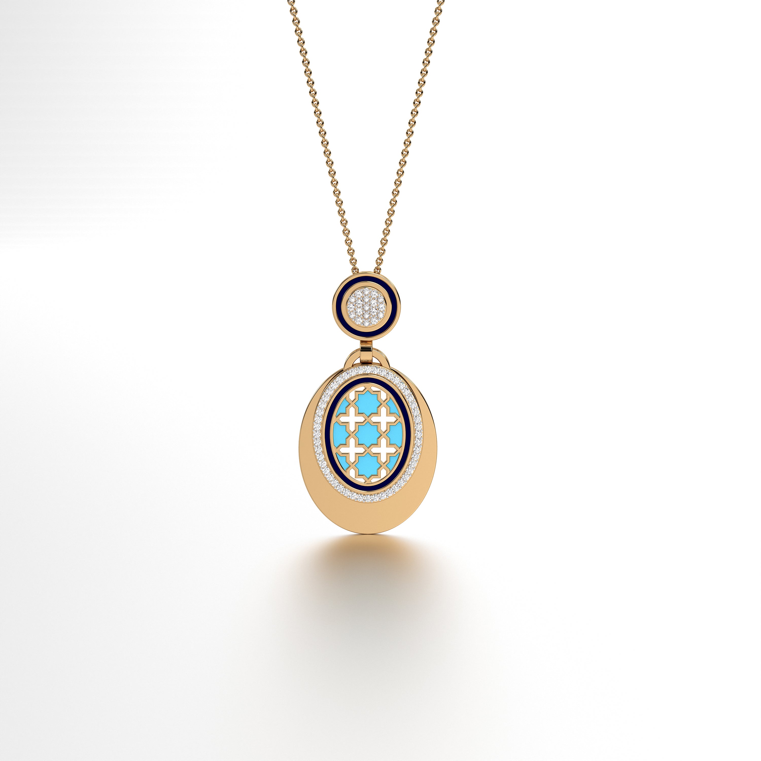 #Pattern & Color_moroccan zellij skyblue