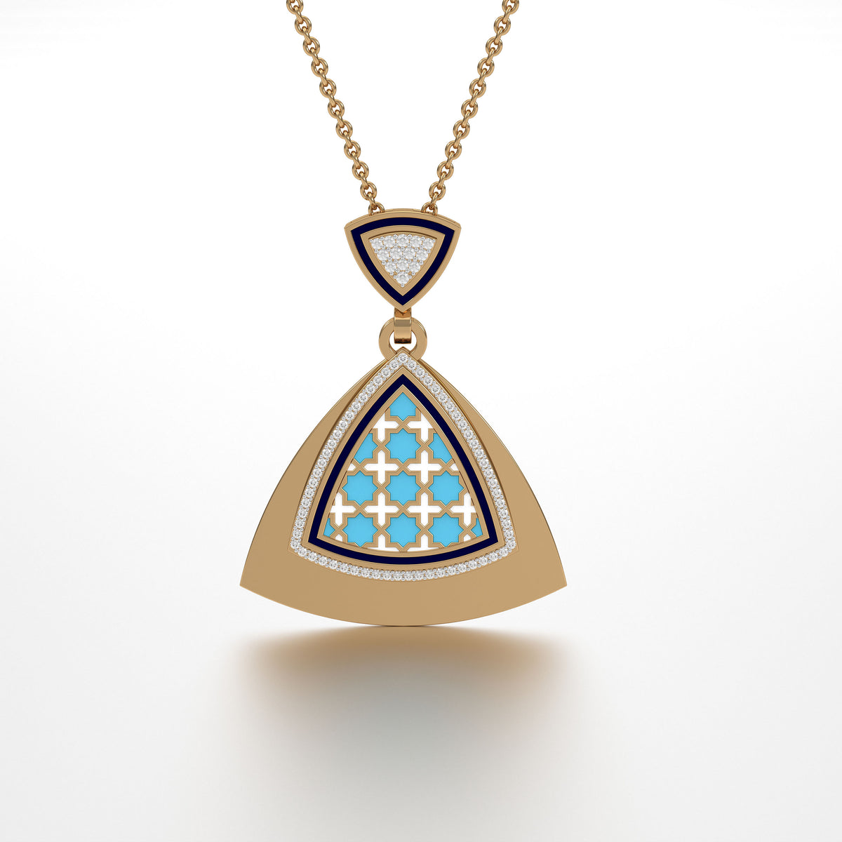 #Pattern & Color_moroccan zellij skyblue
