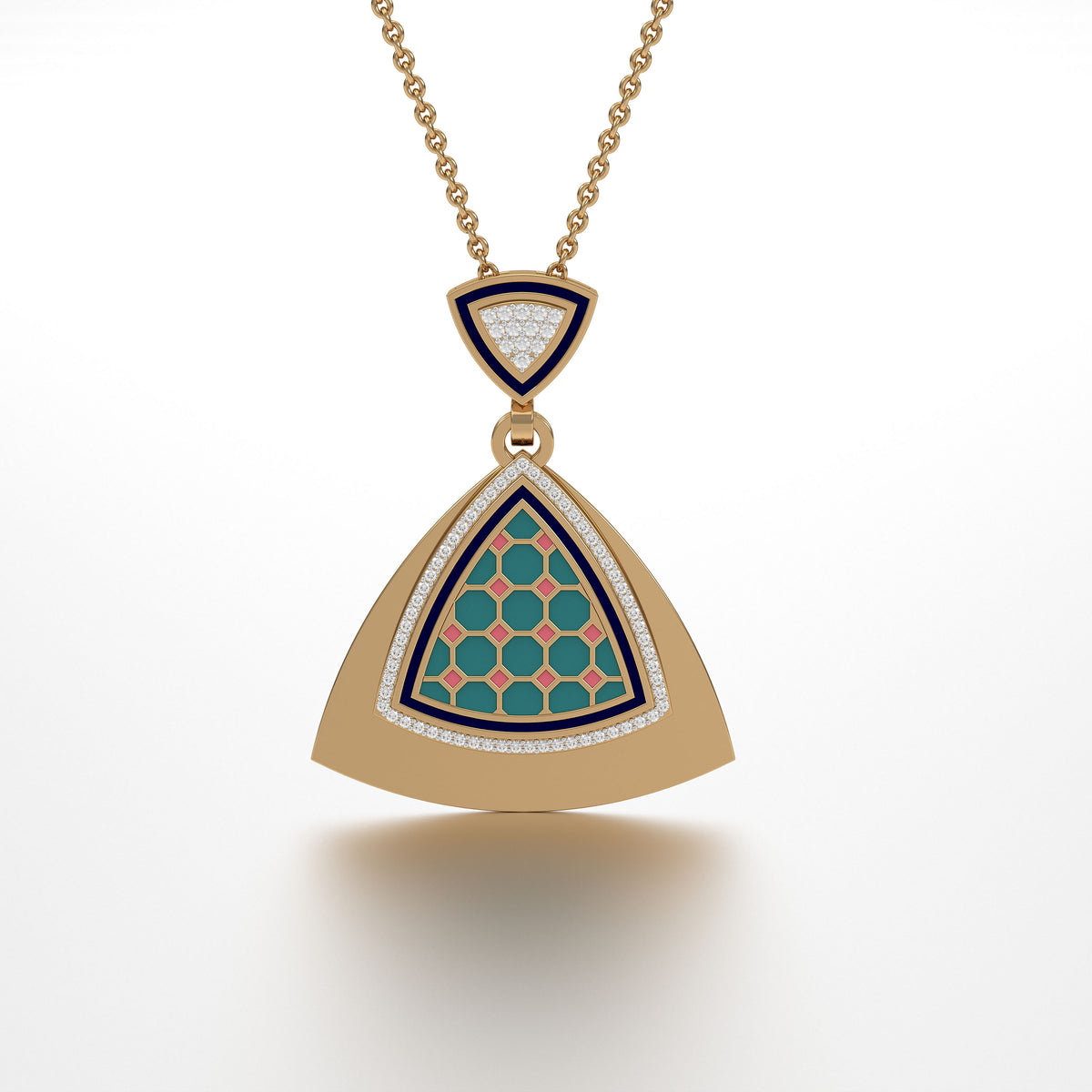#Pattern & Color_Turkish Tessellation Pastel Turquoise
