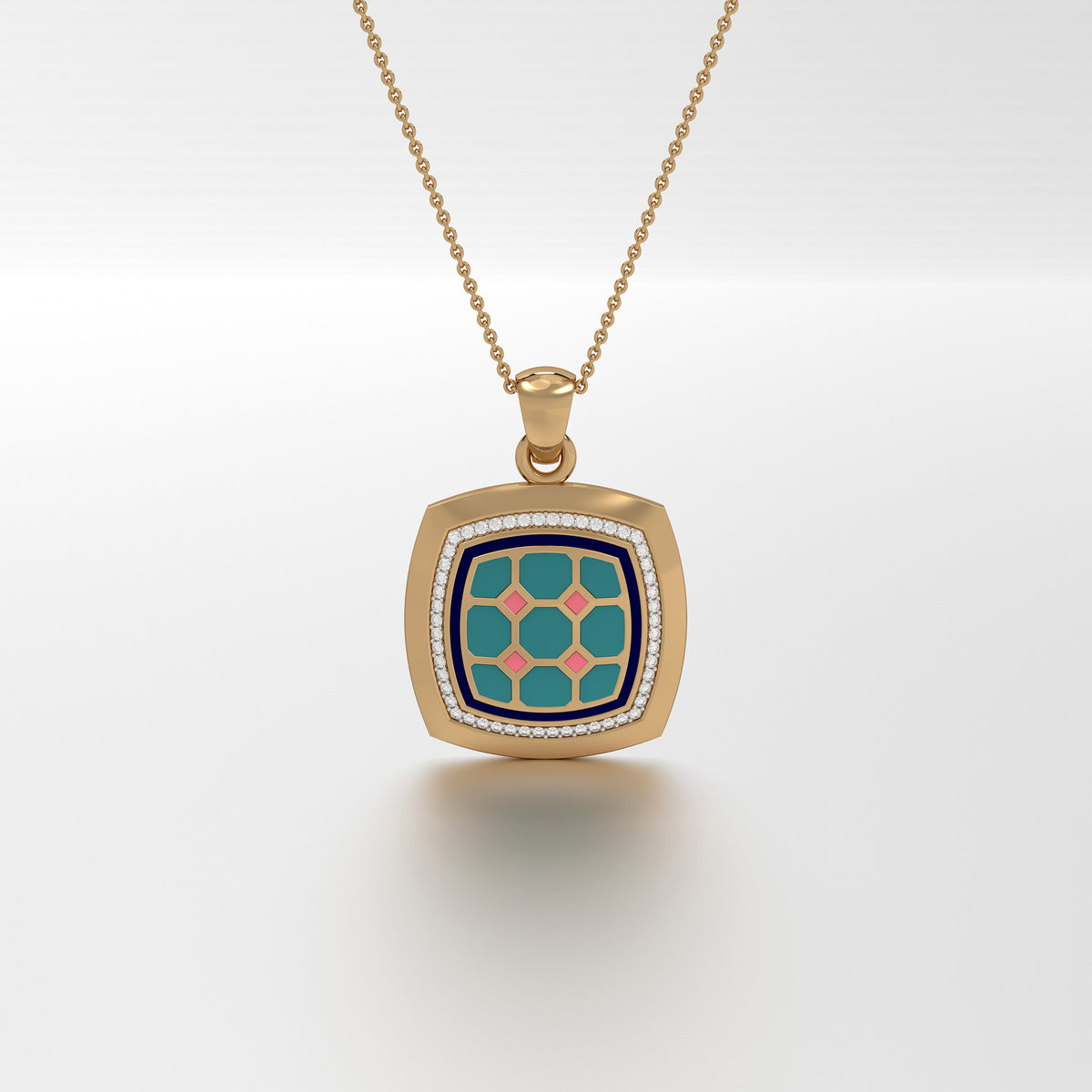 #Pattern & Color_Turkish Tessellation Pastel Turquoise