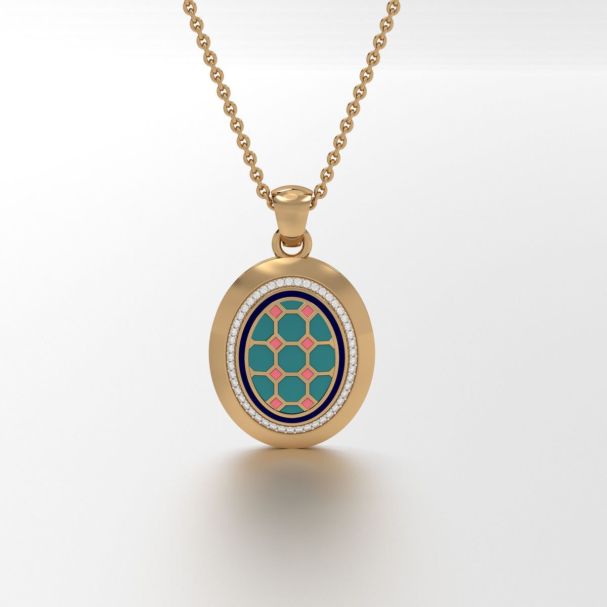#Pattern & Color_Turkish Tessellation Pastel Turquoise
