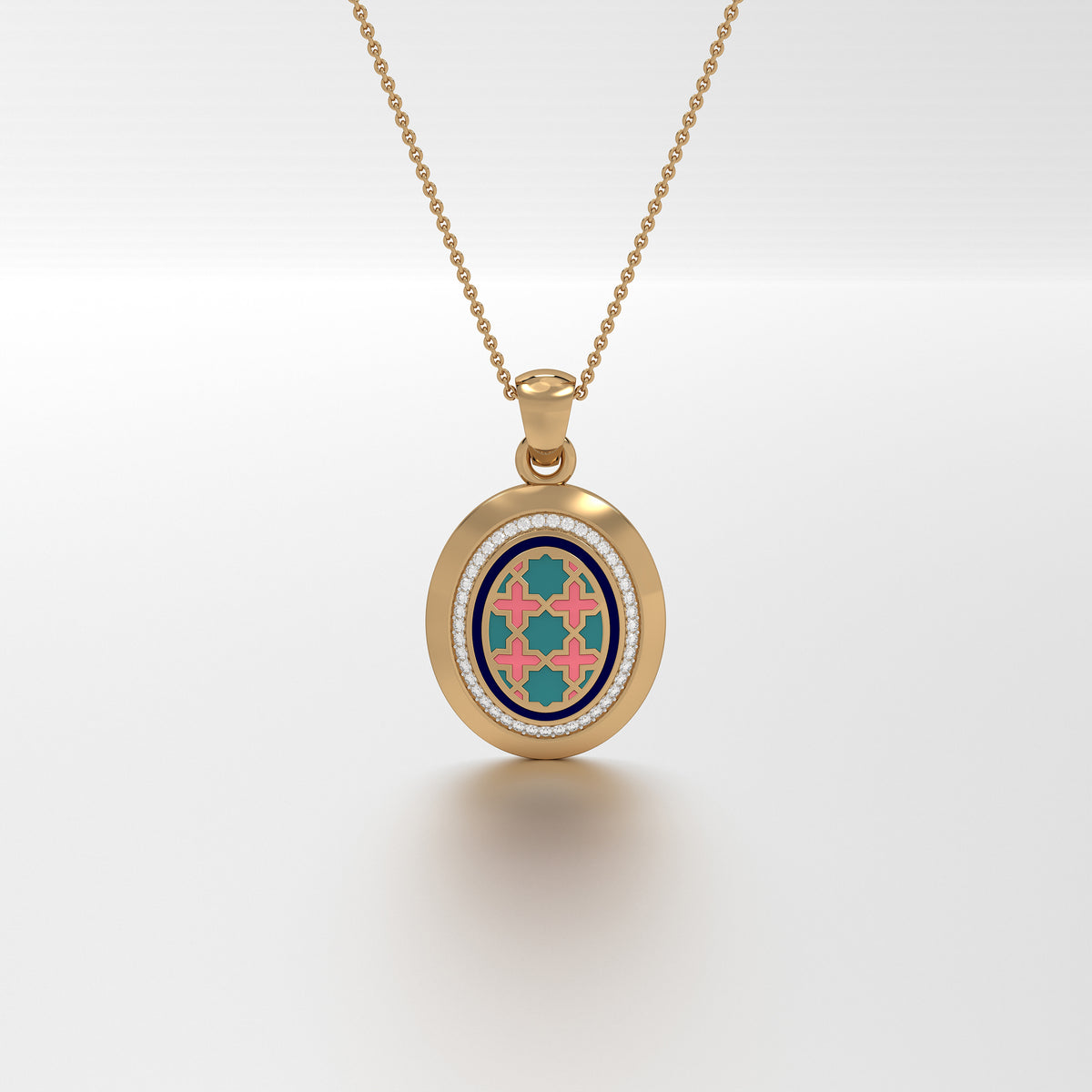 #Pattern & Color_Moroccan Zellij Pastel Turquoise
