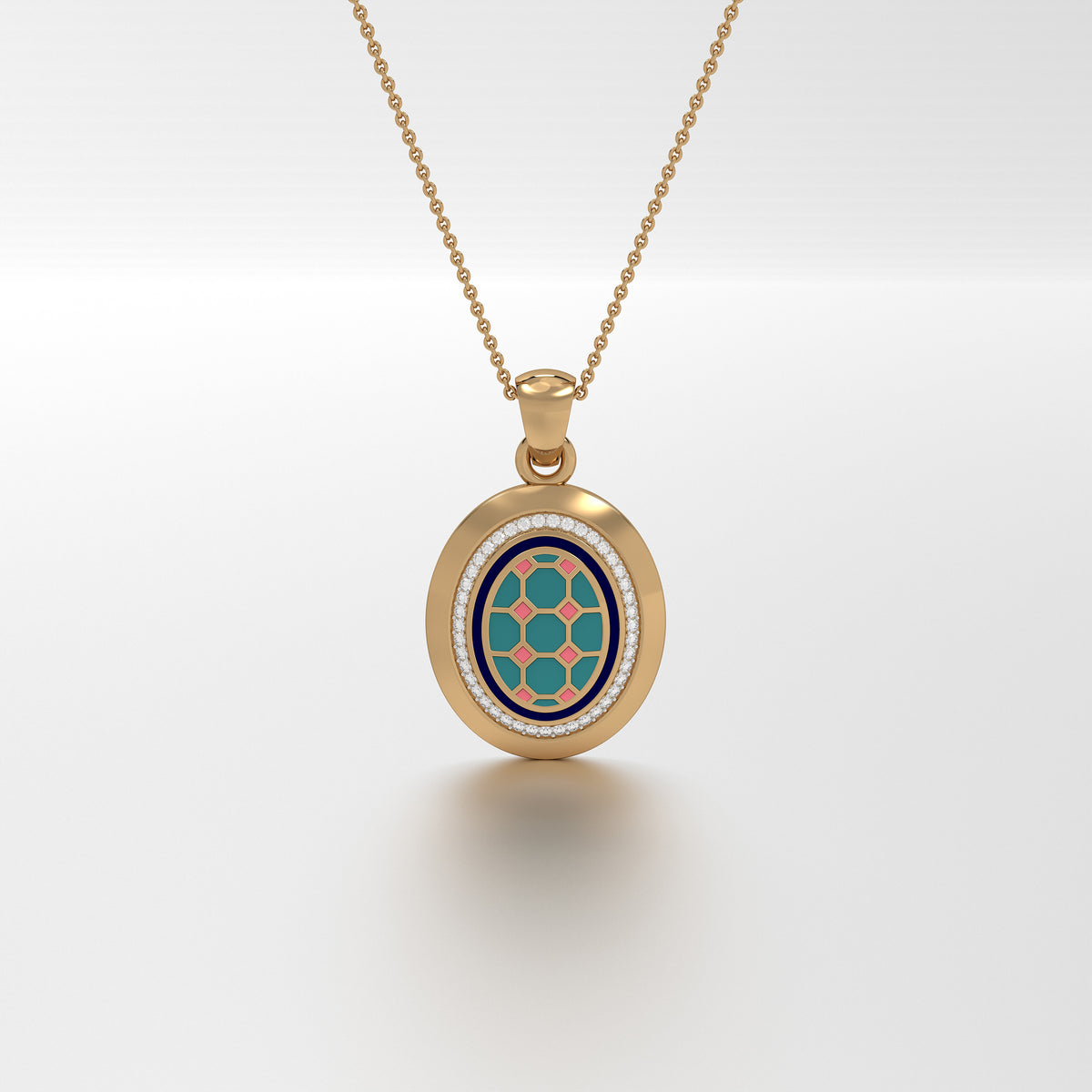 #Pattern & Color_Turkish Tessellation Pastel Turquoise