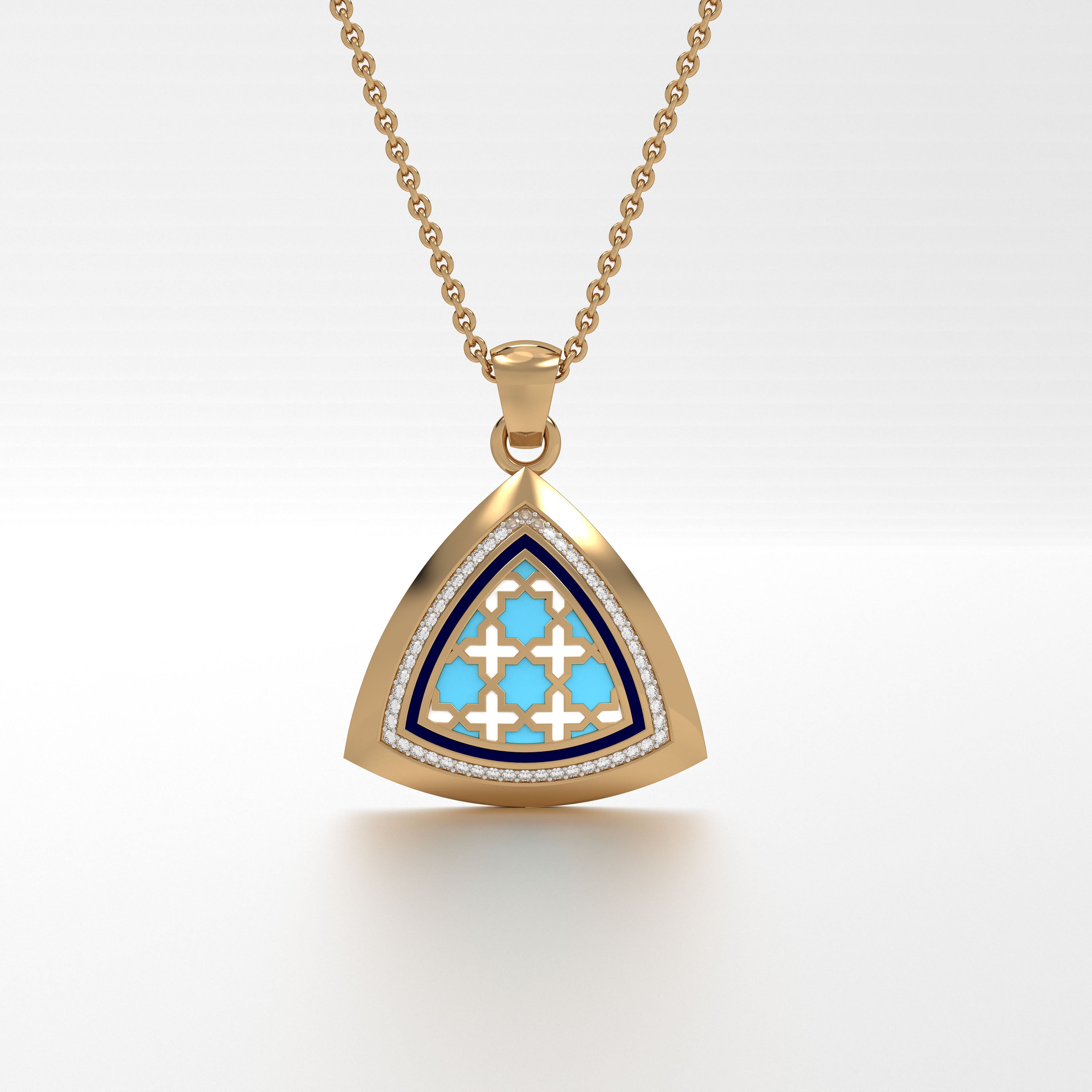 #Pattern & Color_moroccan zellij skyblue