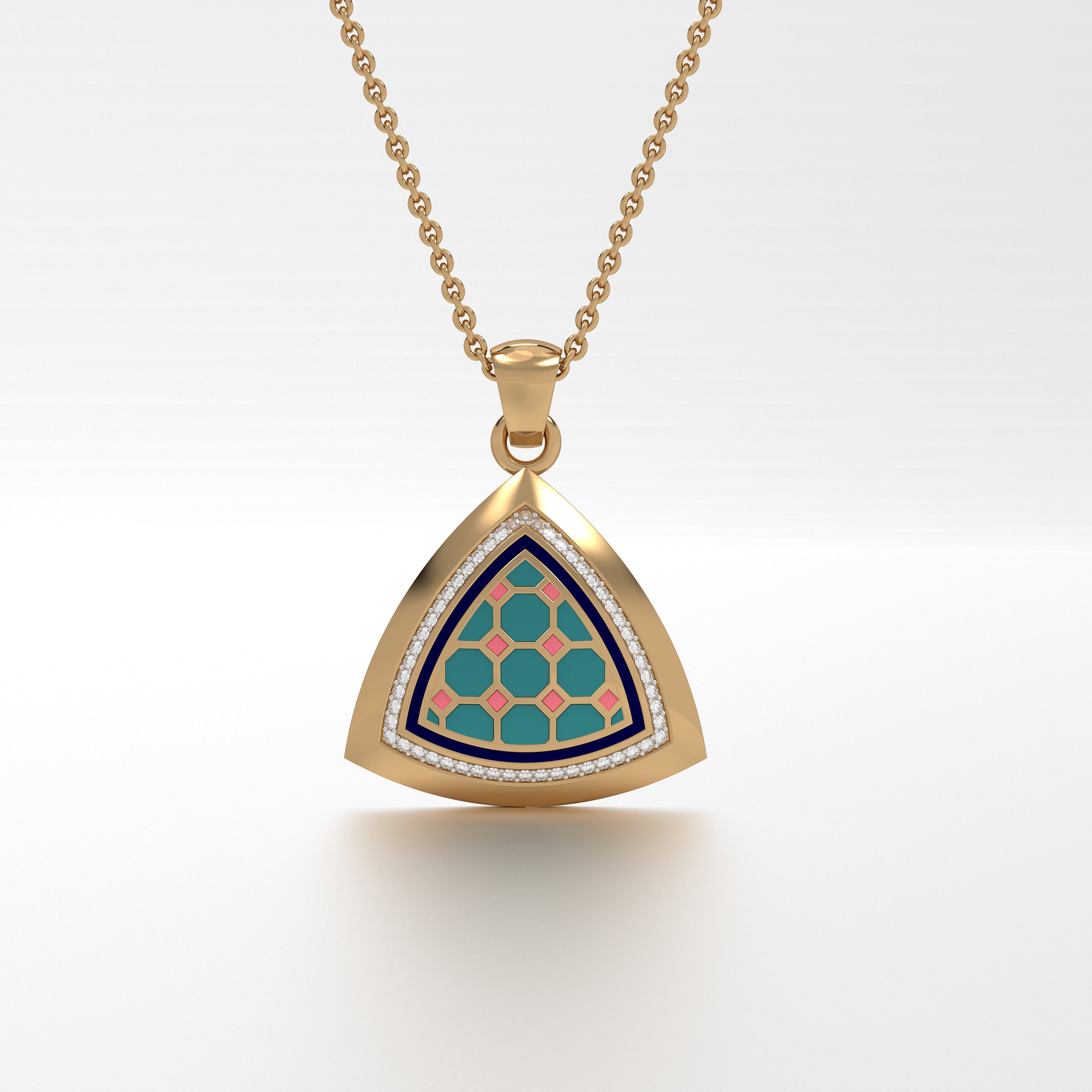 #Pattern & Color_Turkish Tessellation Pastel Turquoise