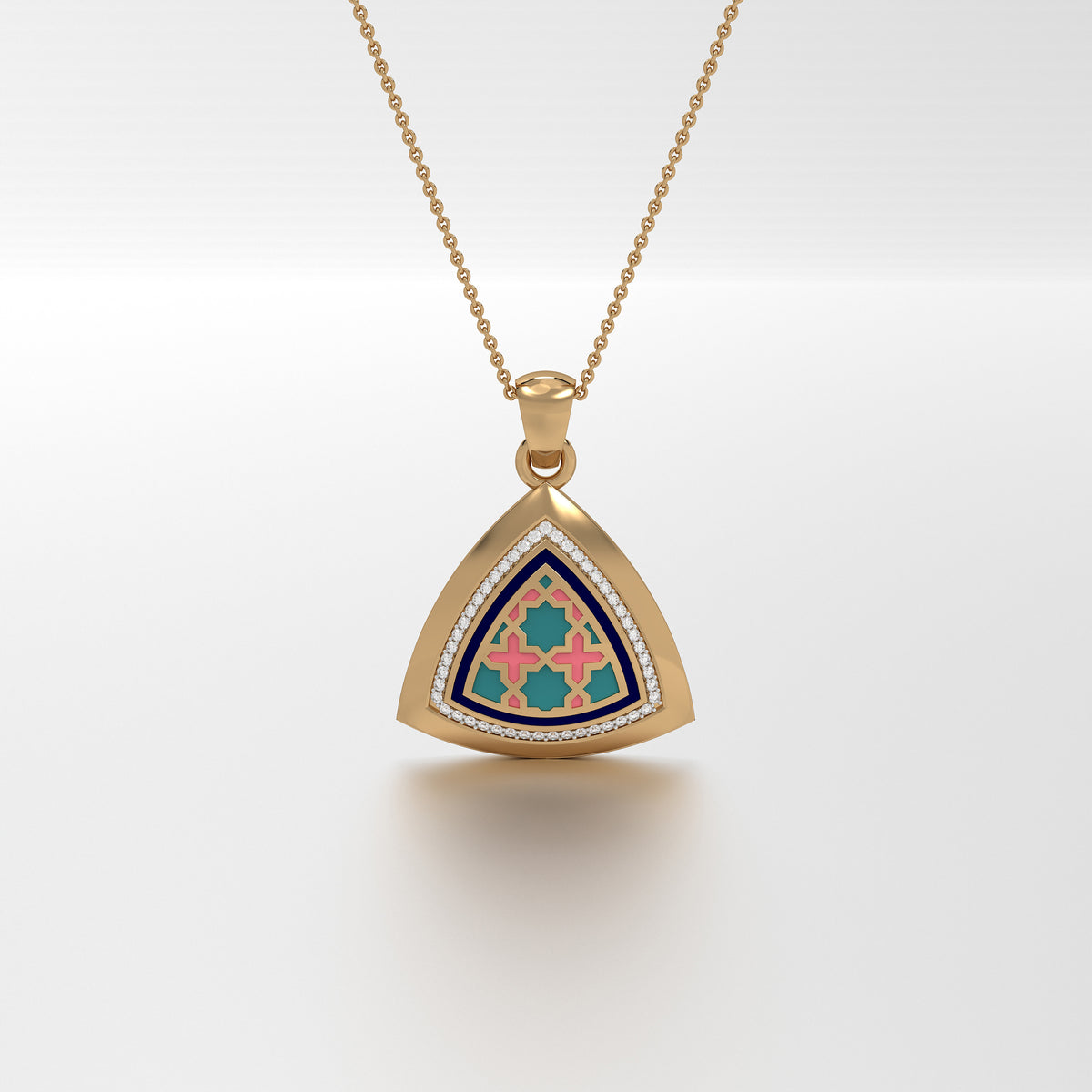 #Pattern & Color_Moroccan Zellij Pastel Turquoise