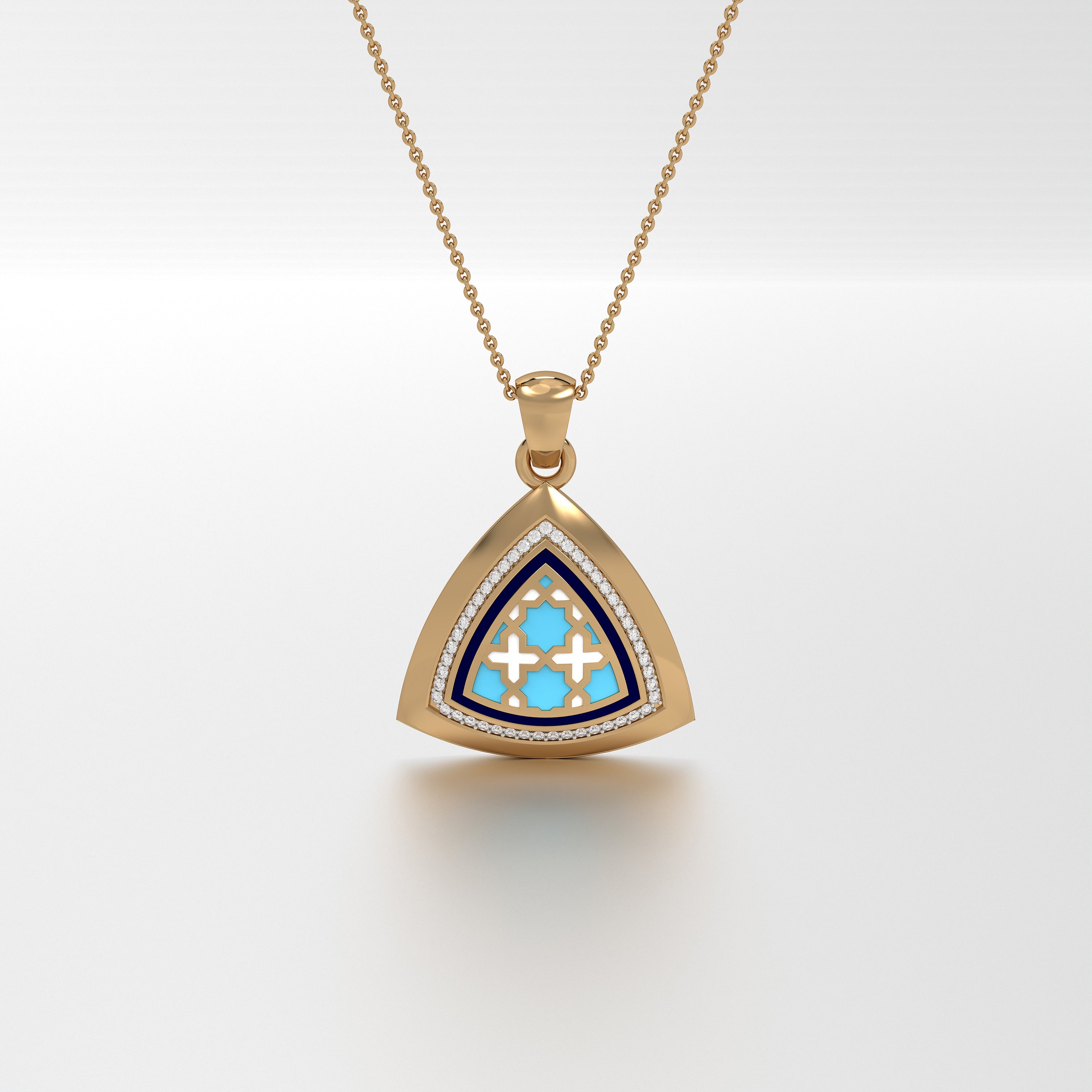 #Pattern & Color_moroccan zellij skyblue