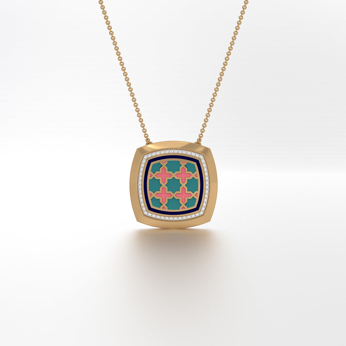 #Pattern & Color_Moroccan Zellij Pastel Turquoise