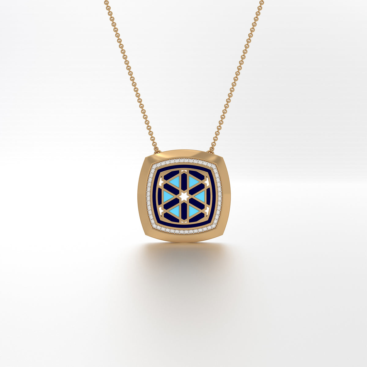 #Pattern & Color_Persian Girih Skyblue