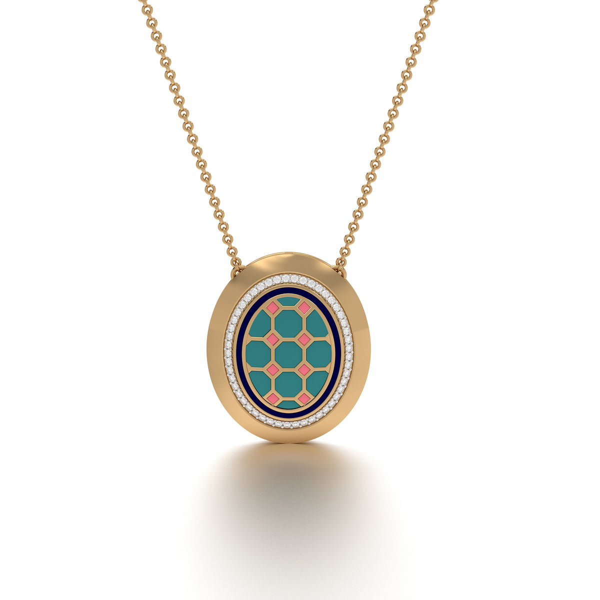 #Pattern & Color_Turkish Tessellation Pastel Turquoise