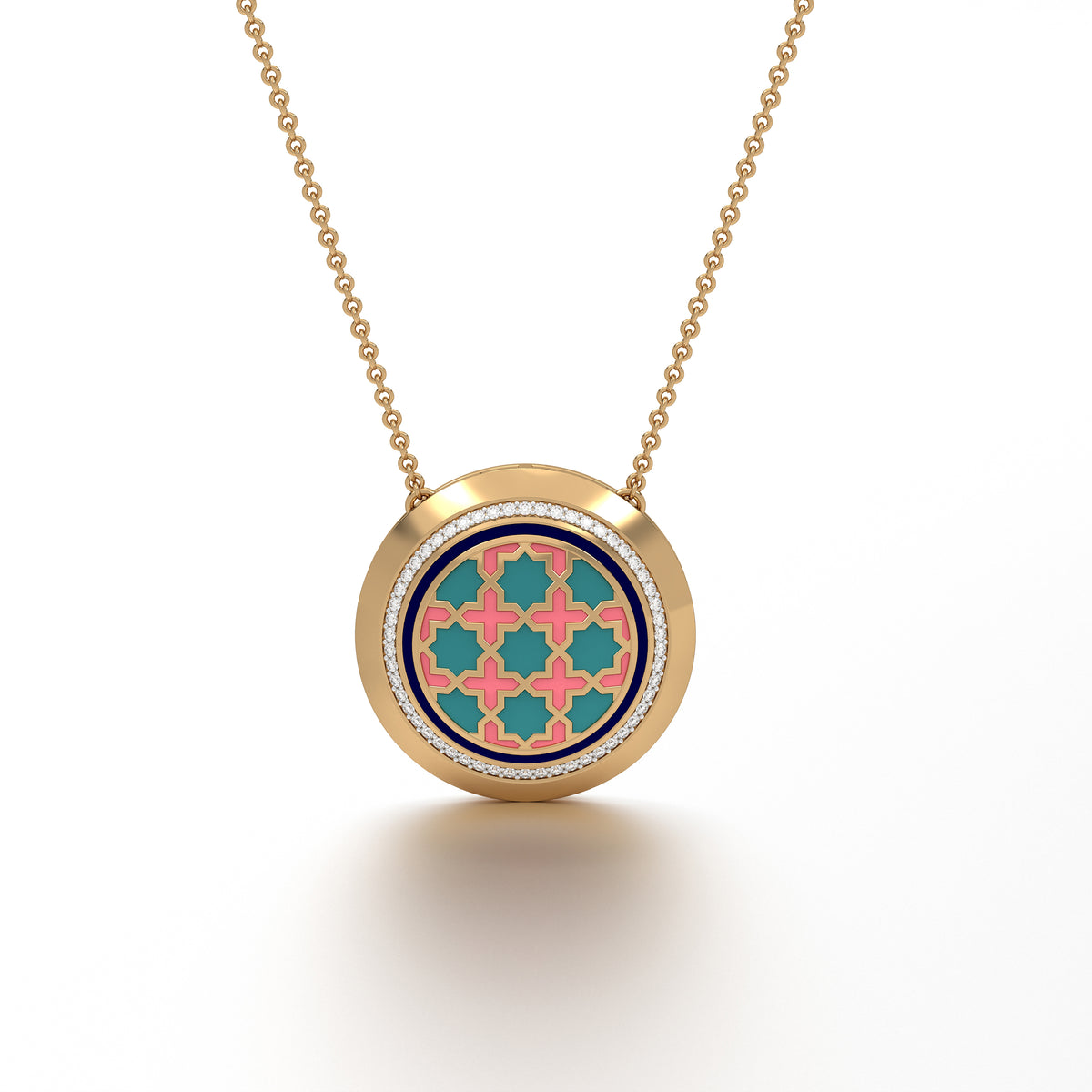 #Pattern & Color_Moroccan Zellij Pastel Turquoise