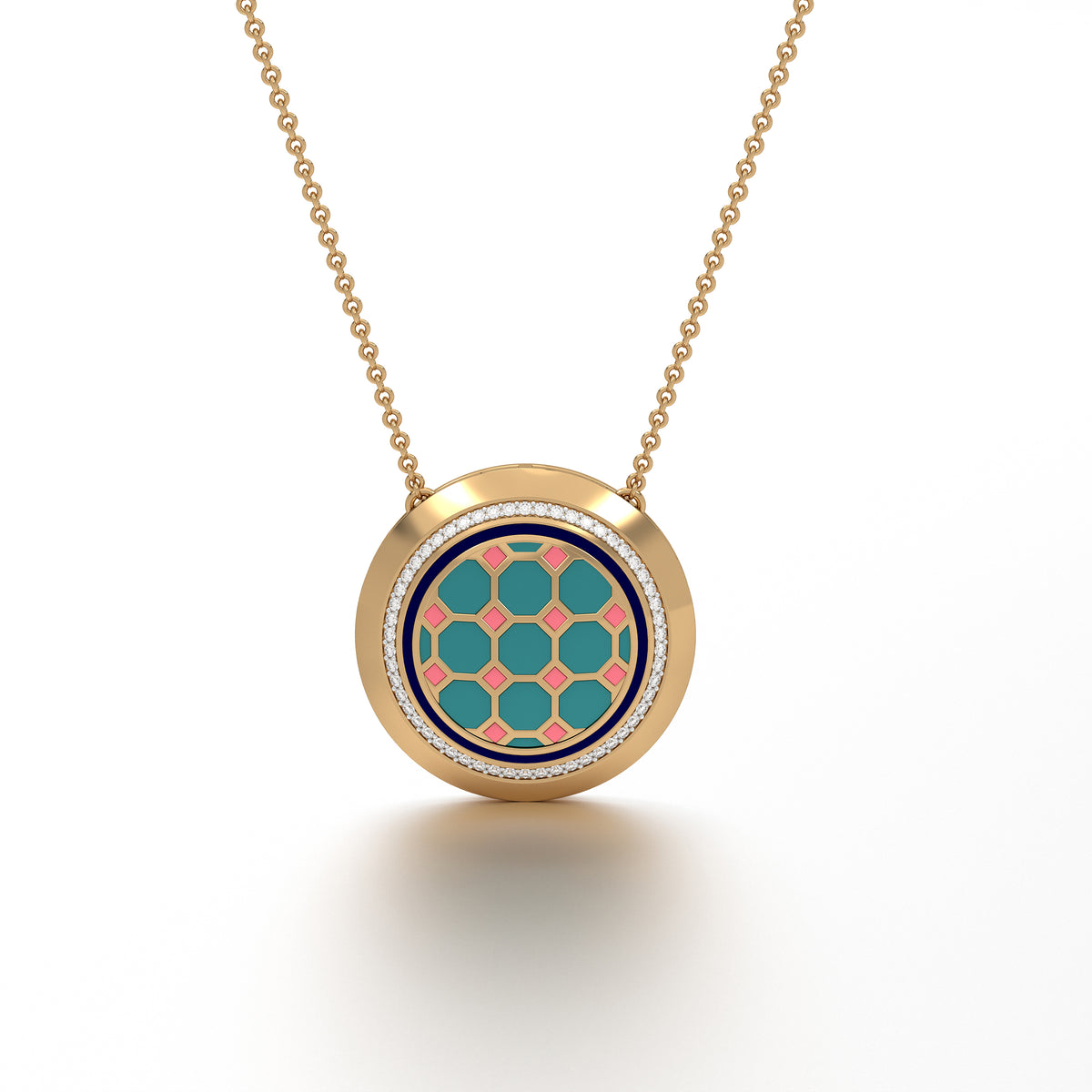 #Pattern & Color_Turkish Tessellation Pastel Turquoise