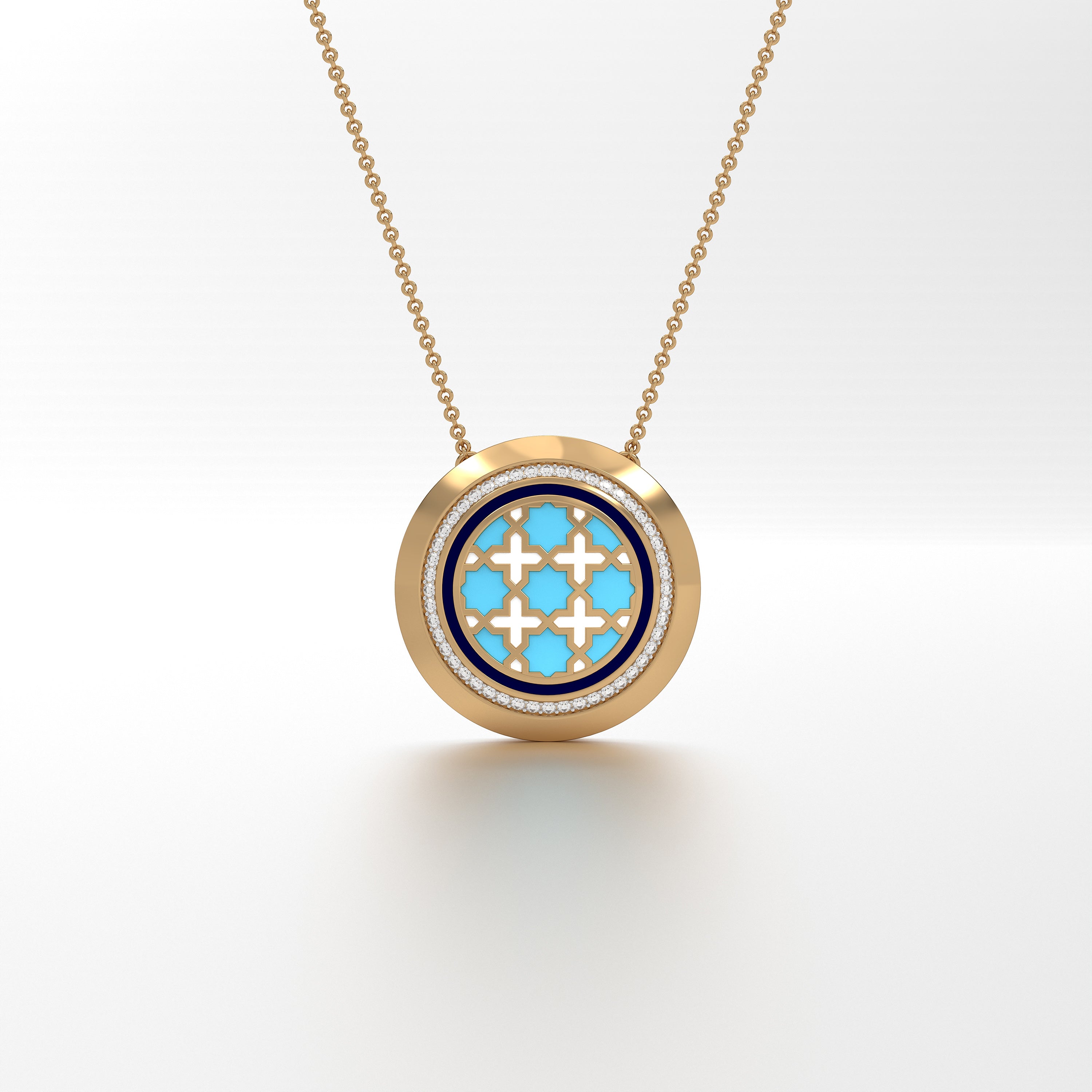 #Pattern & Color_moroccan zellij skyblue