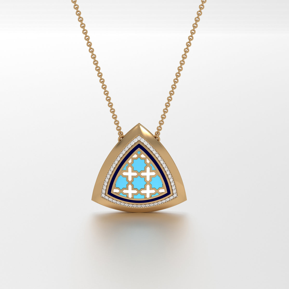 #Pattern & Color_moroccan zellij skyblue