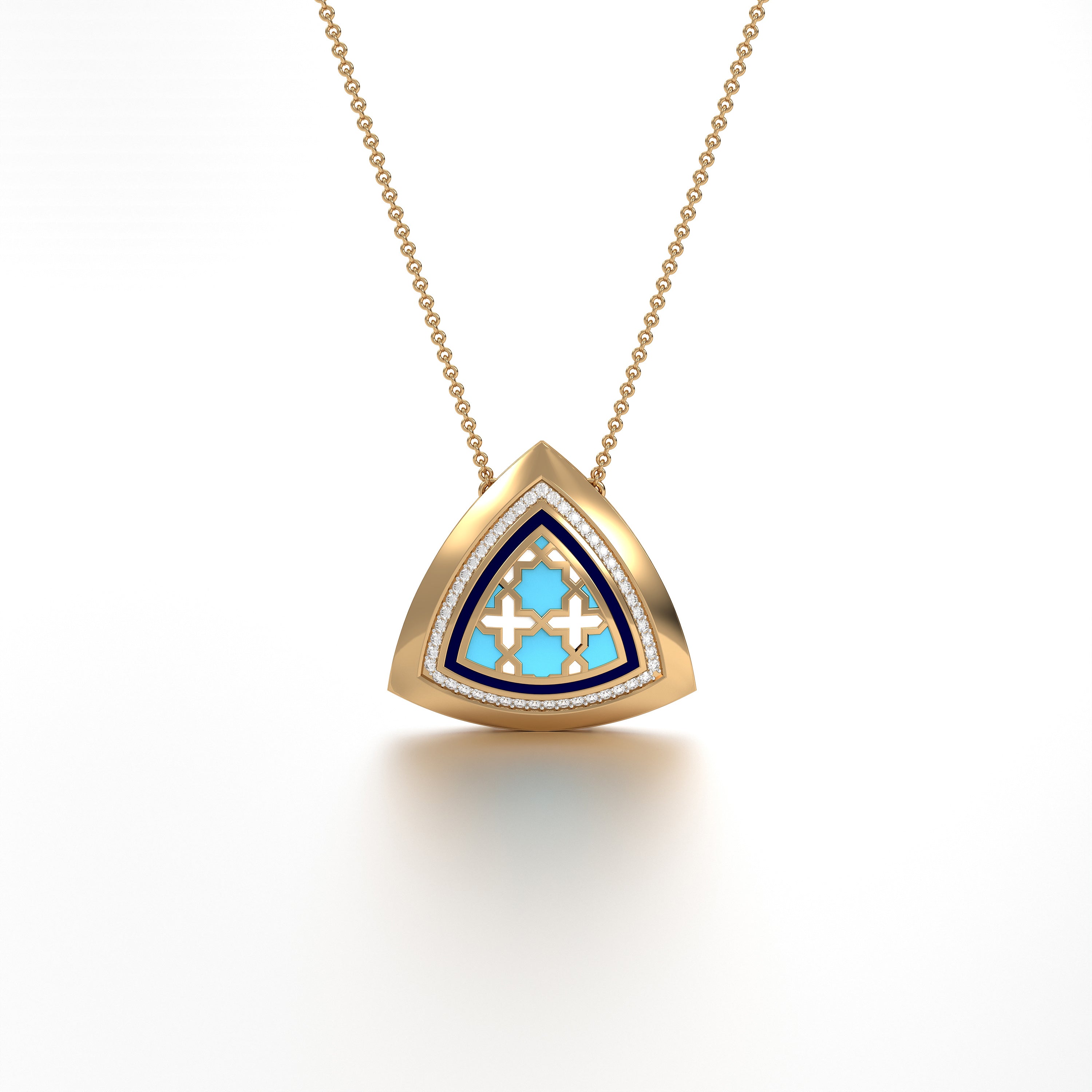 #Pattern & Color_moroccan zellij skyblue