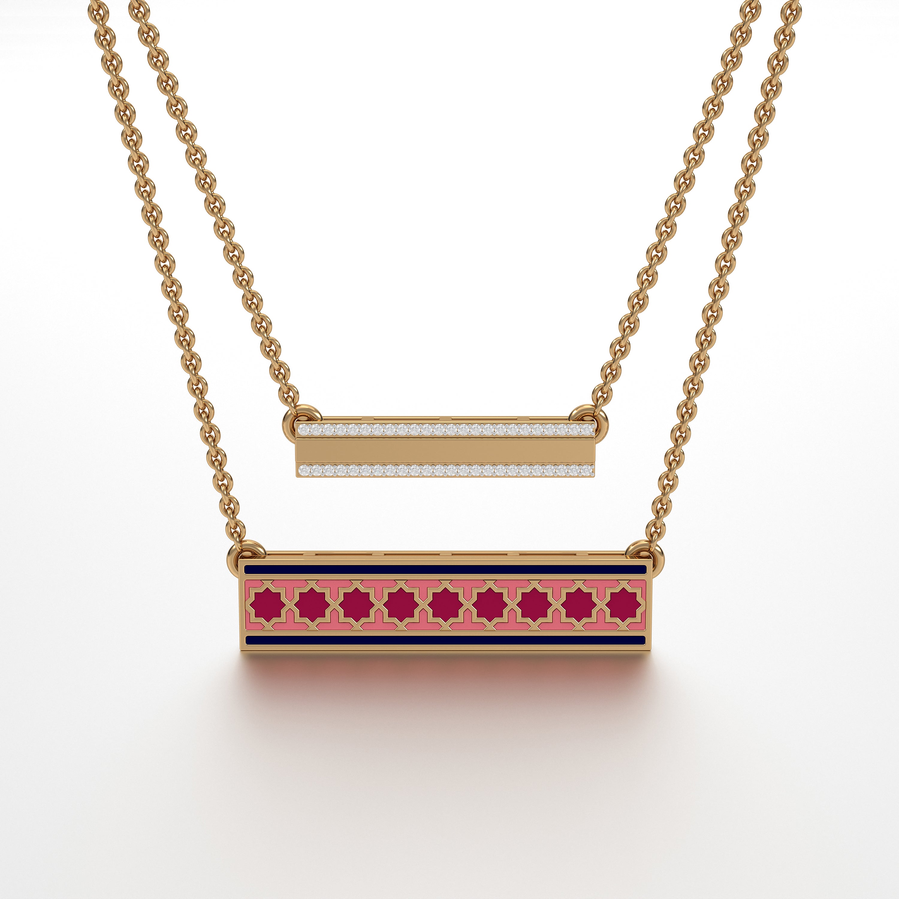 #Pattern & Color_Moroccan Zellij Cardinal Red
