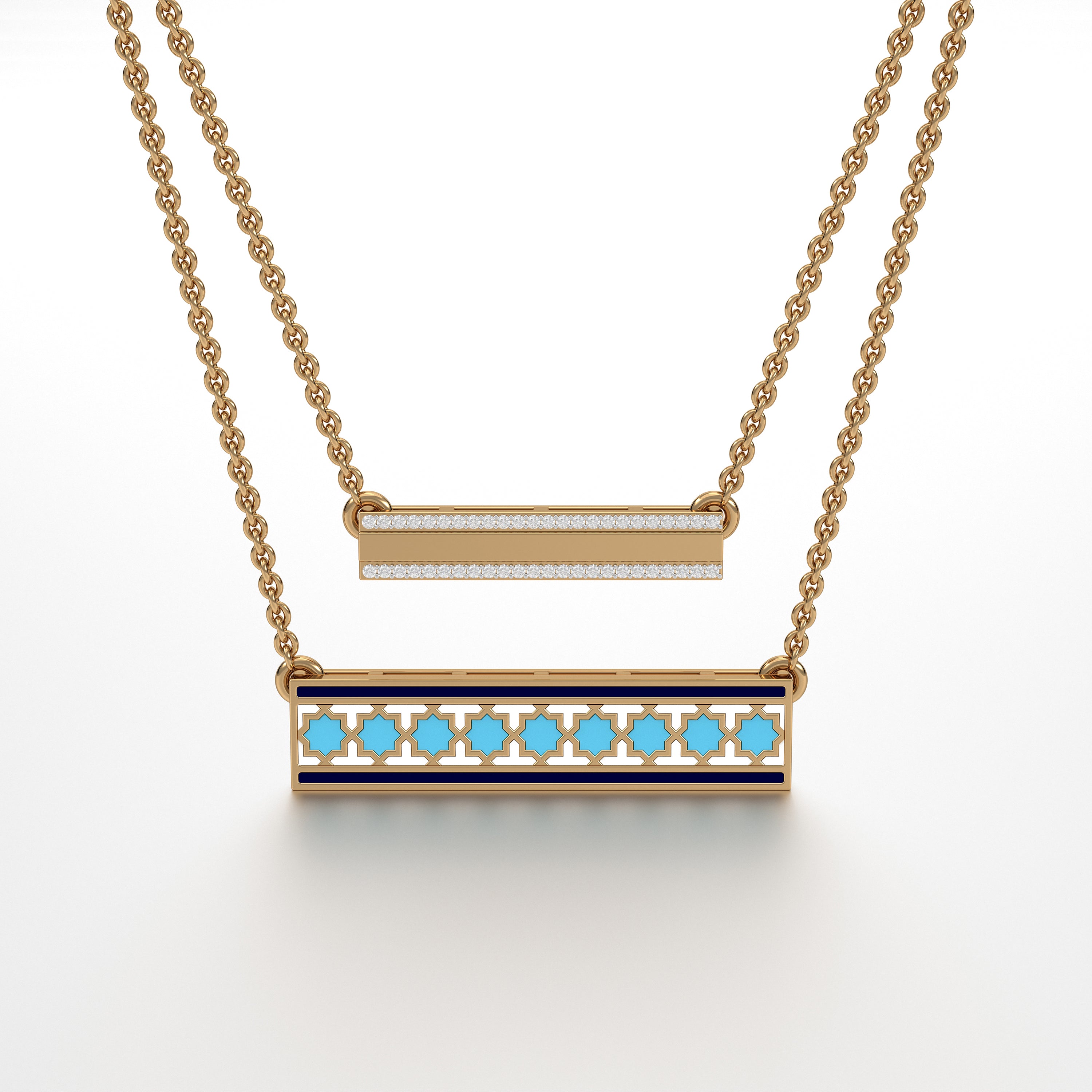 #Pattern & Color_moroccan zellij skyblue