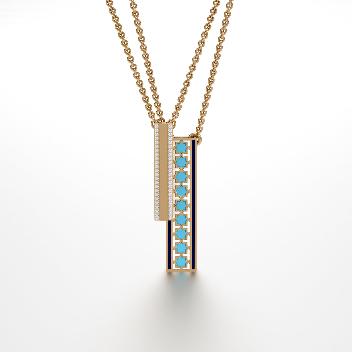 #Pattern & Color_moroccan zellij skyblue