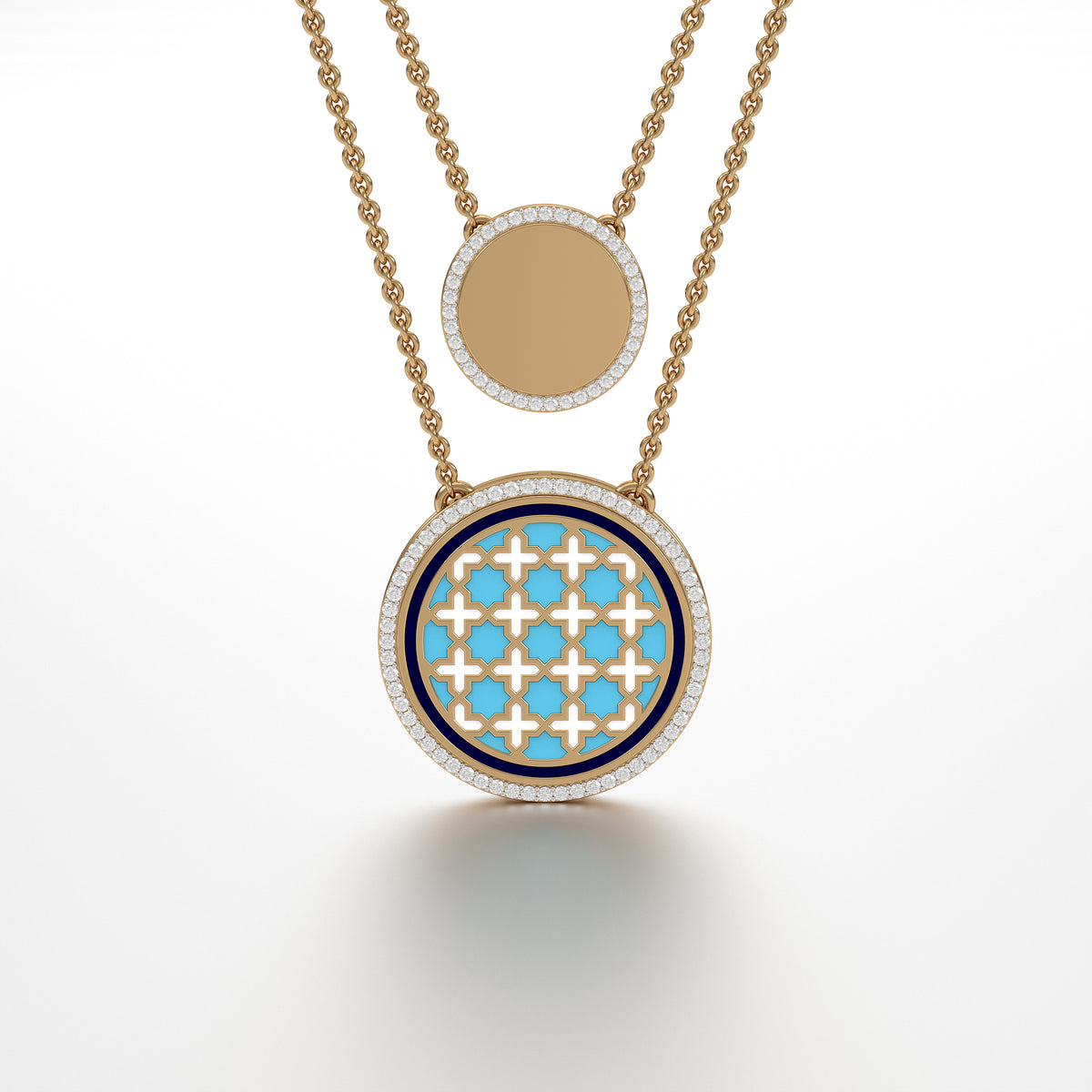 #Pattern & Color_moroccan zellij skyblue