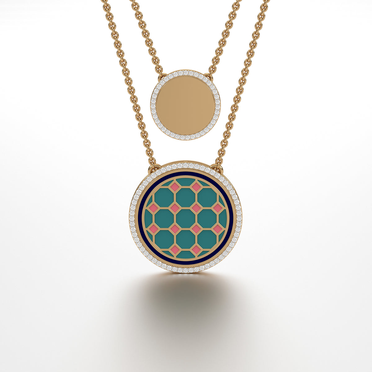 #Pattern & Color_Turkish Tessellation Pastel Turquoise