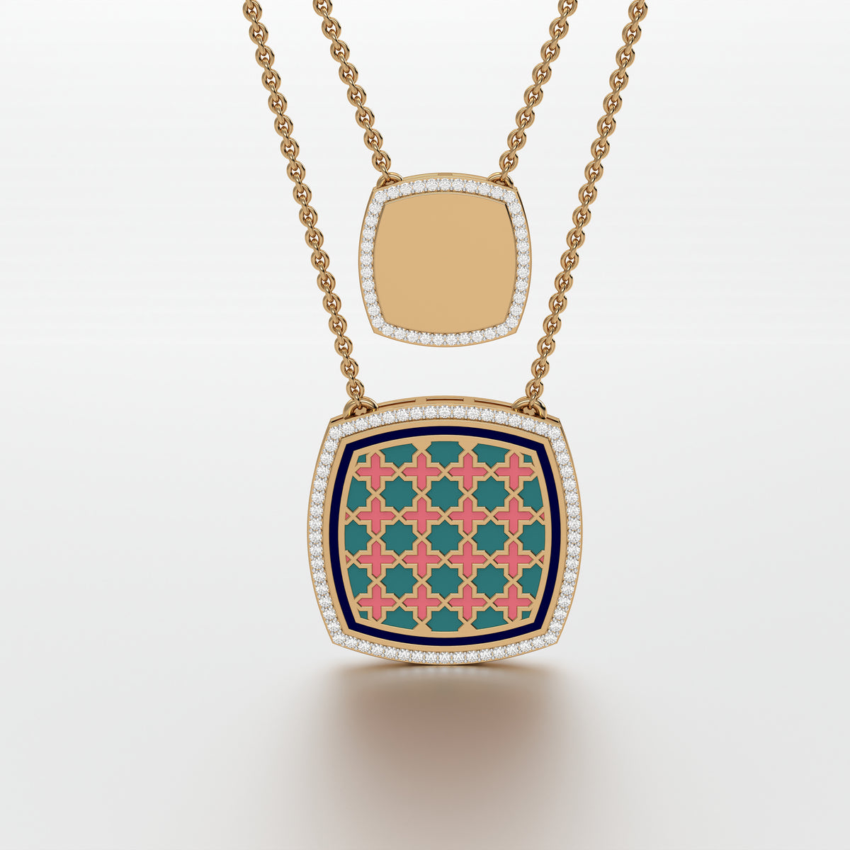 #Pattern & Color_Moroccan Zellij Pastel Turquoise