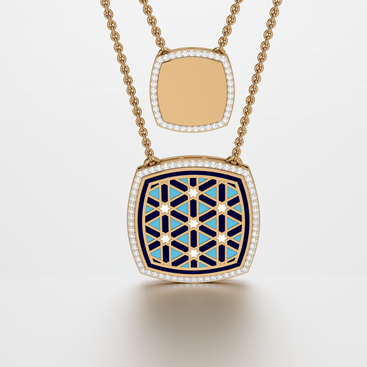 #Pattern & Color_Persian Girih Skyblue